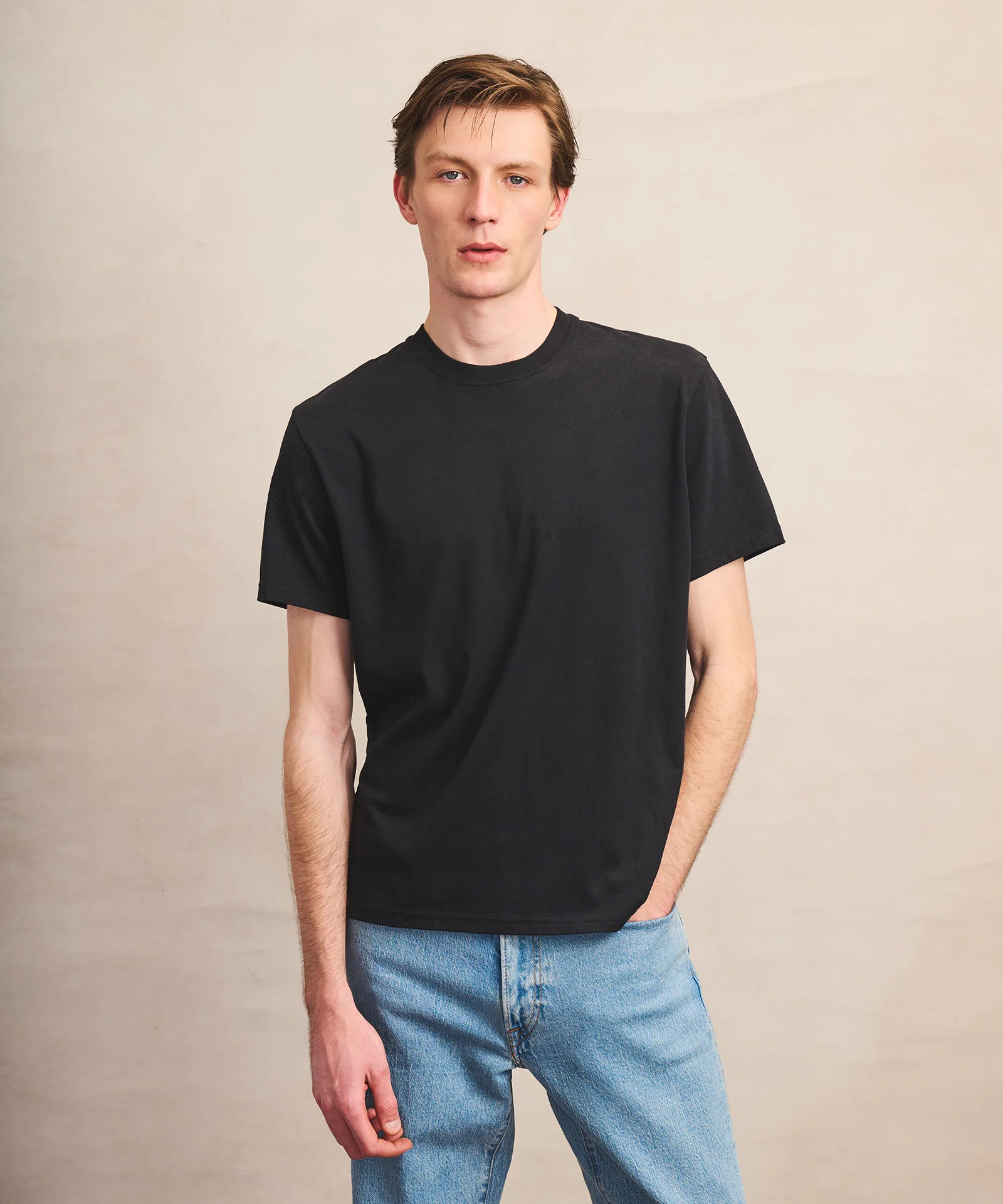 3-Pack Lightweight Brushed Cotton Tee - Image 4
