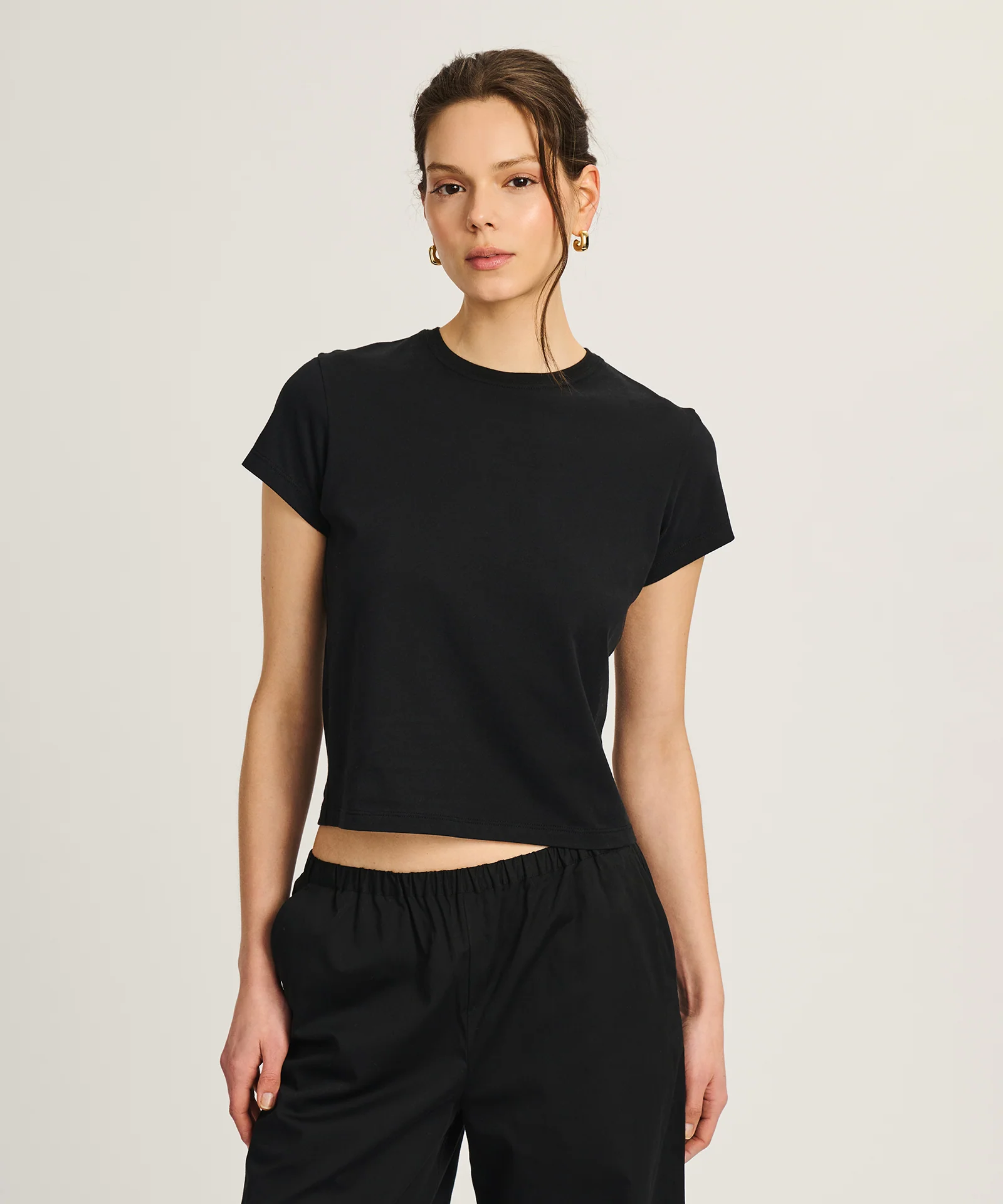 3-Pack Lightweight Brushed Cotton Slim Tee - Image 4