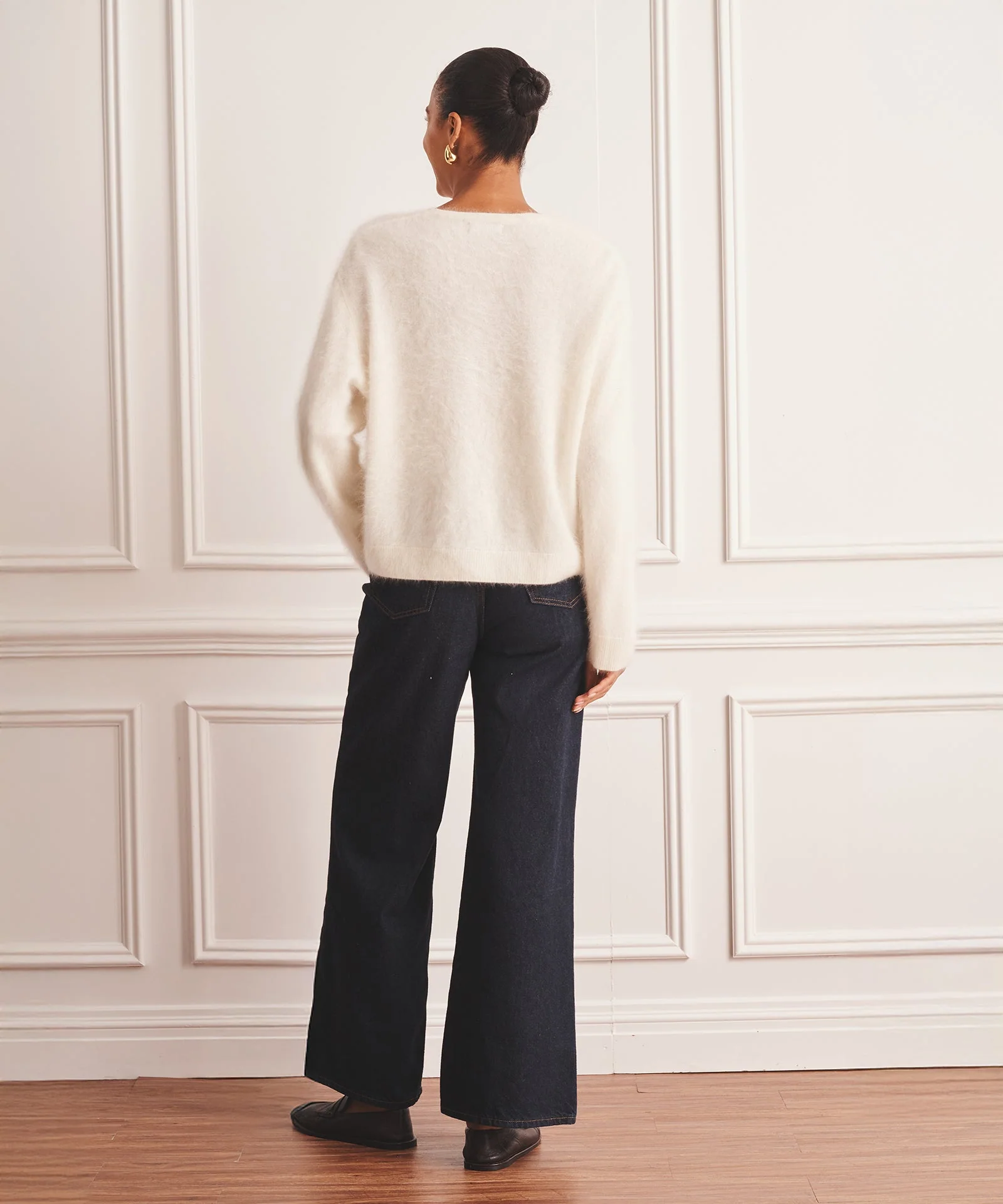 Brushed Luxe Cashmere Cardigan - Image 9