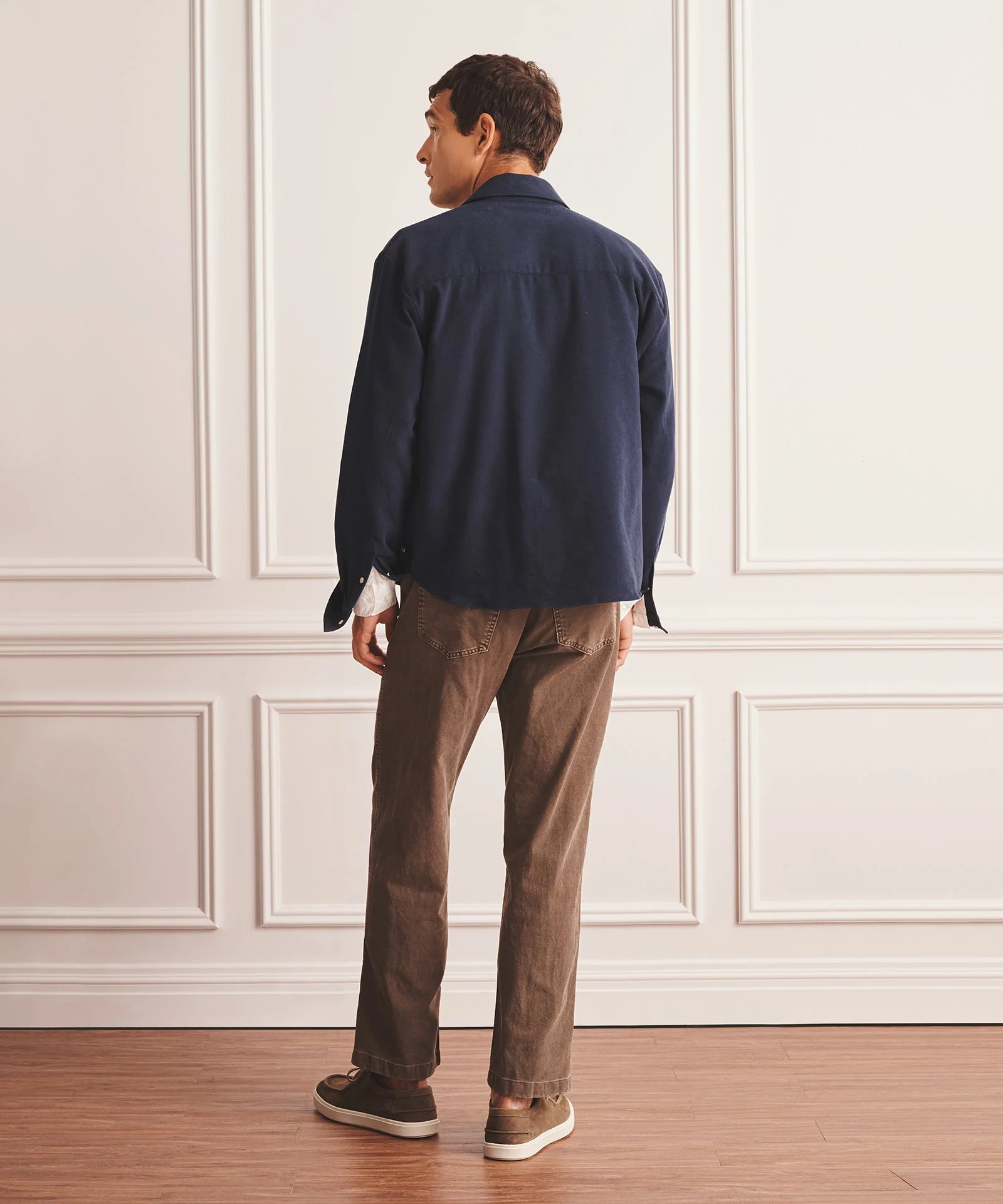 Brushed Cotton Shirt Jacket - Image 12