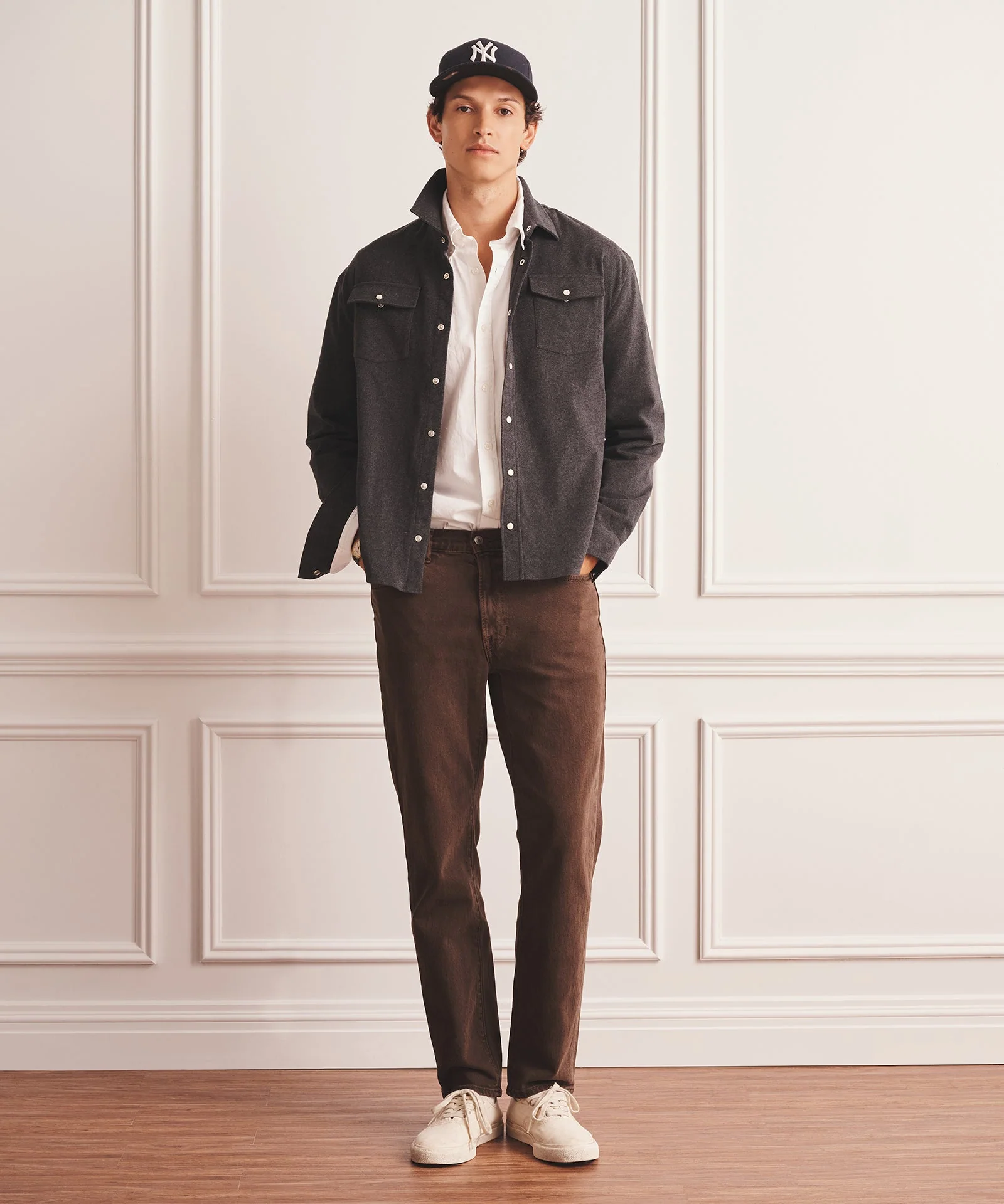 Brushed Cotton Shirt Jacket - Image 14
