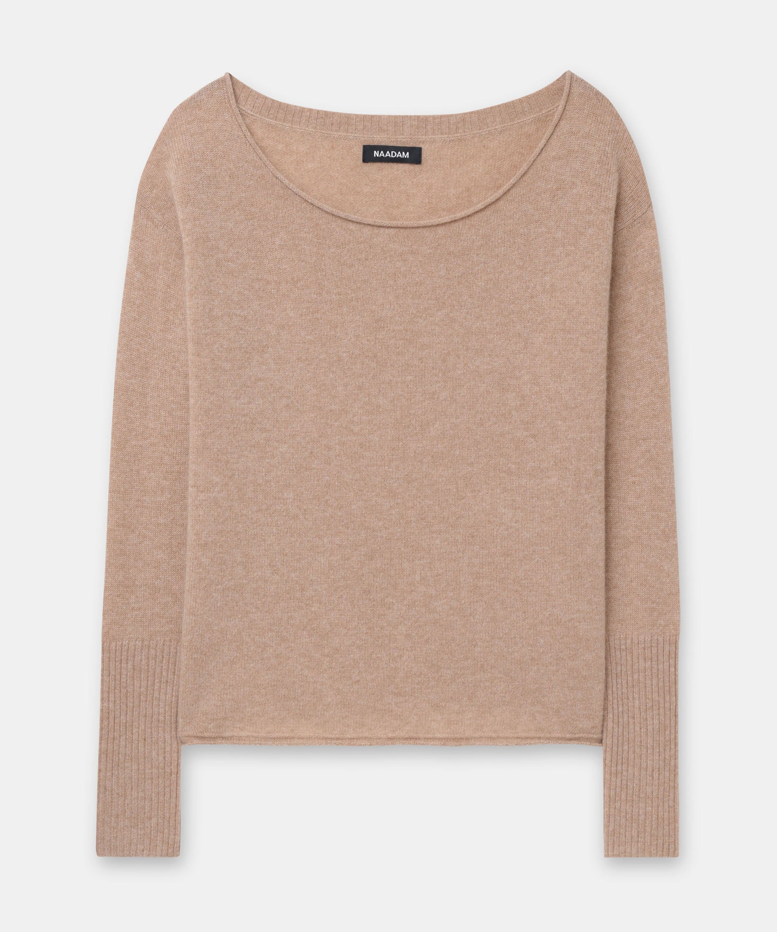 Lightweight Cashmere Boatneck Sweater - Image 15