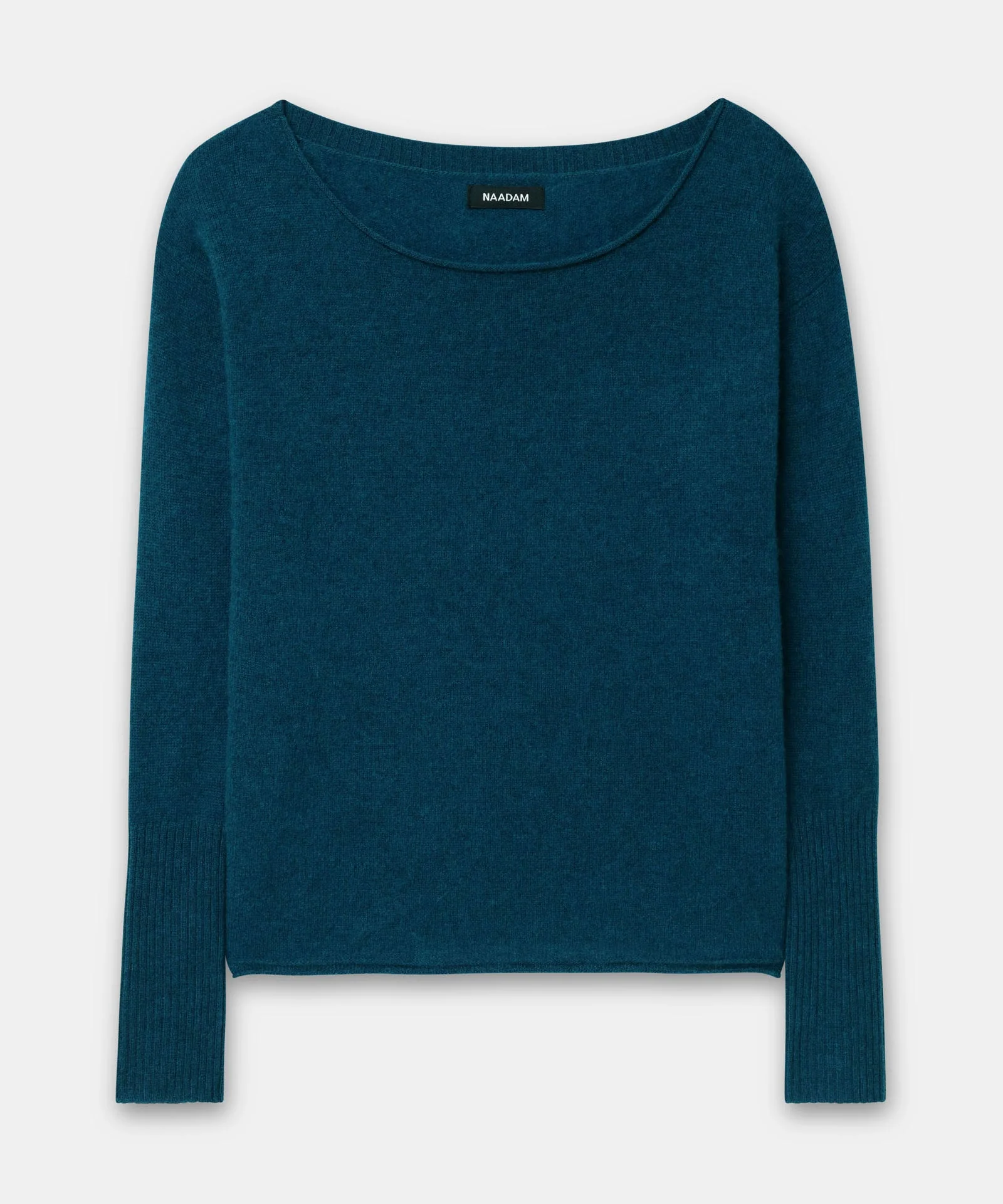 Lightweight Cashmere Boatneck Sweater - Image 16