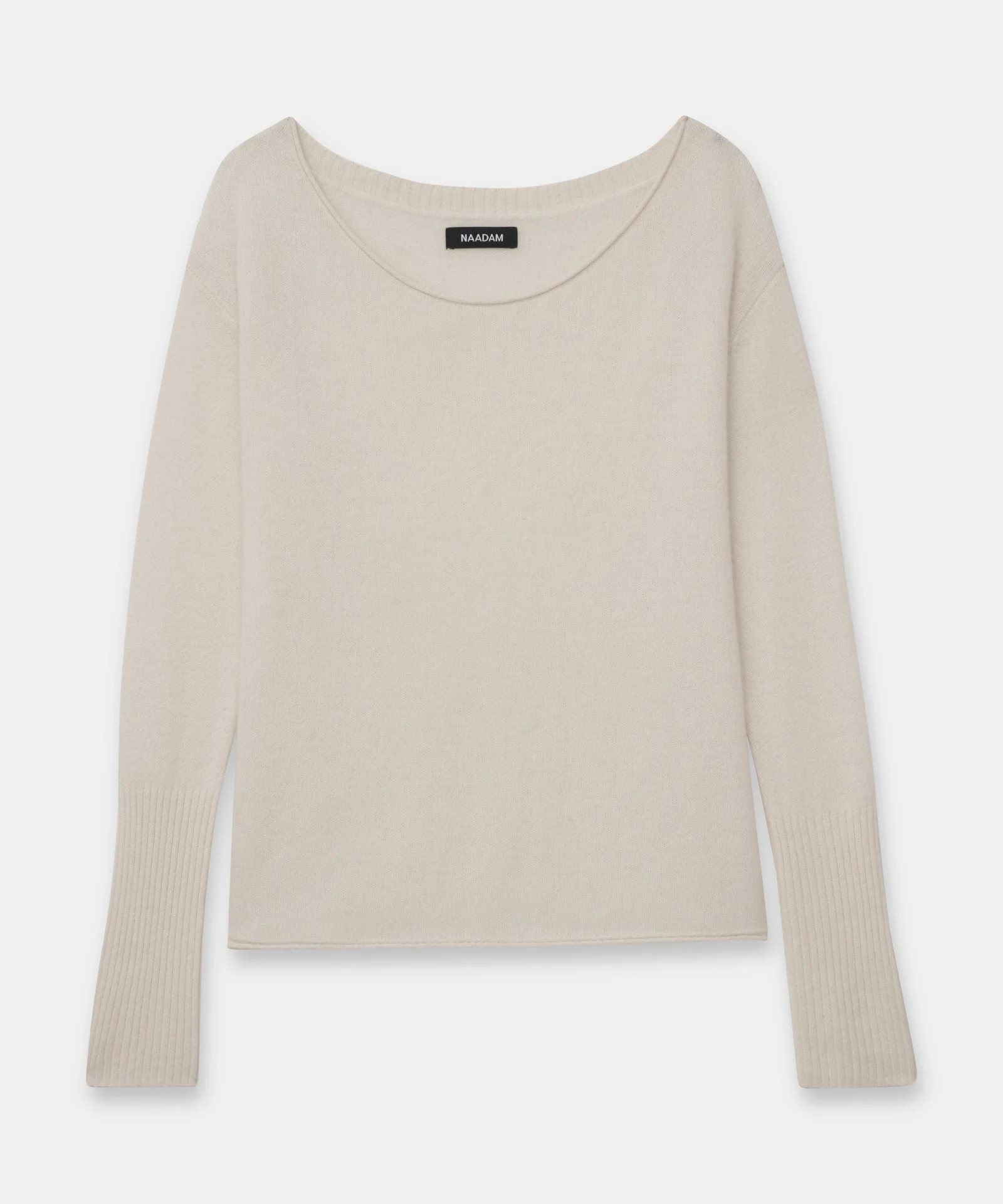 Lightweight Cashmere Boatneck Sweater - Image 30