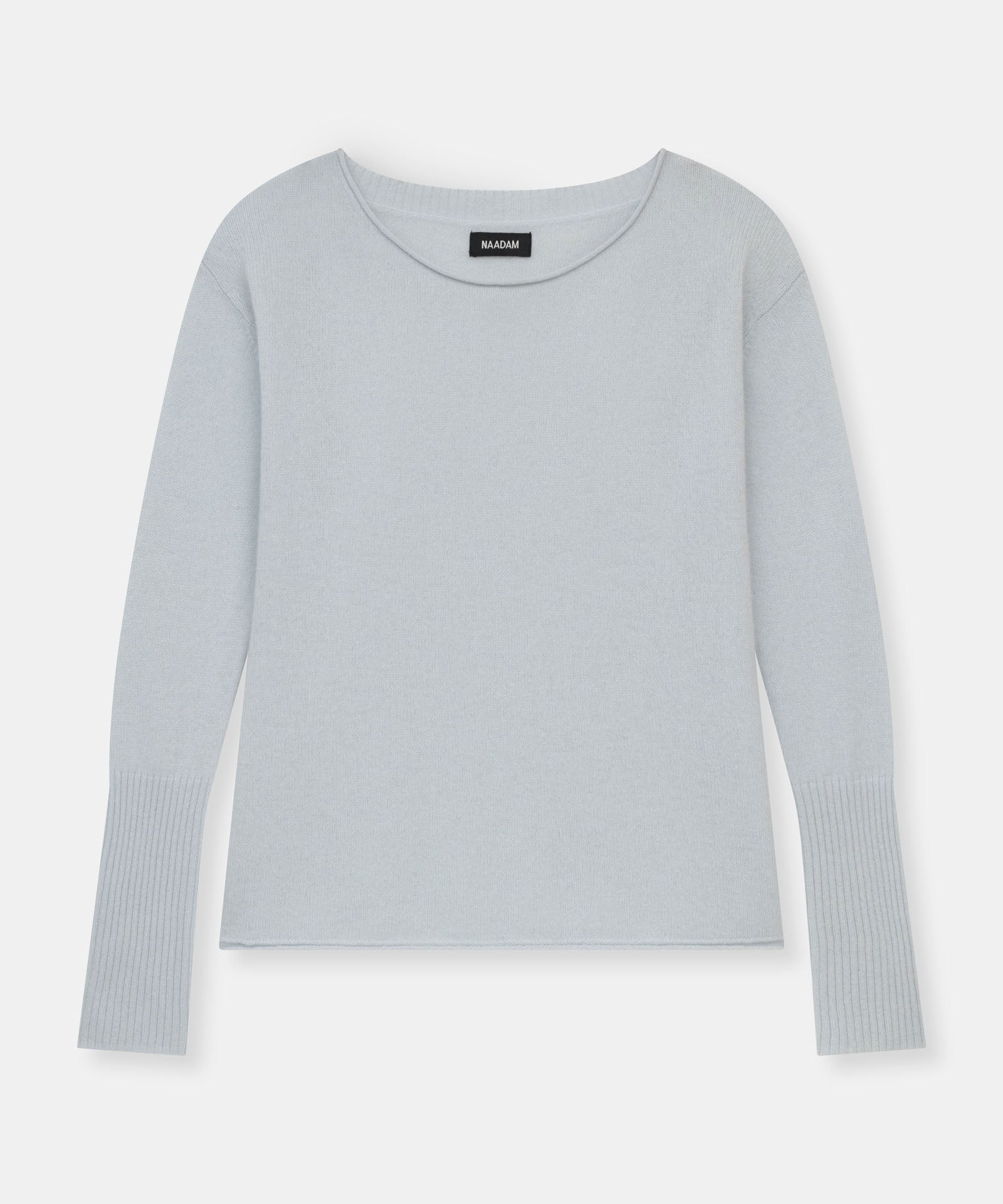 Lightweight Cashmere Boatneck Sweater - Image 36