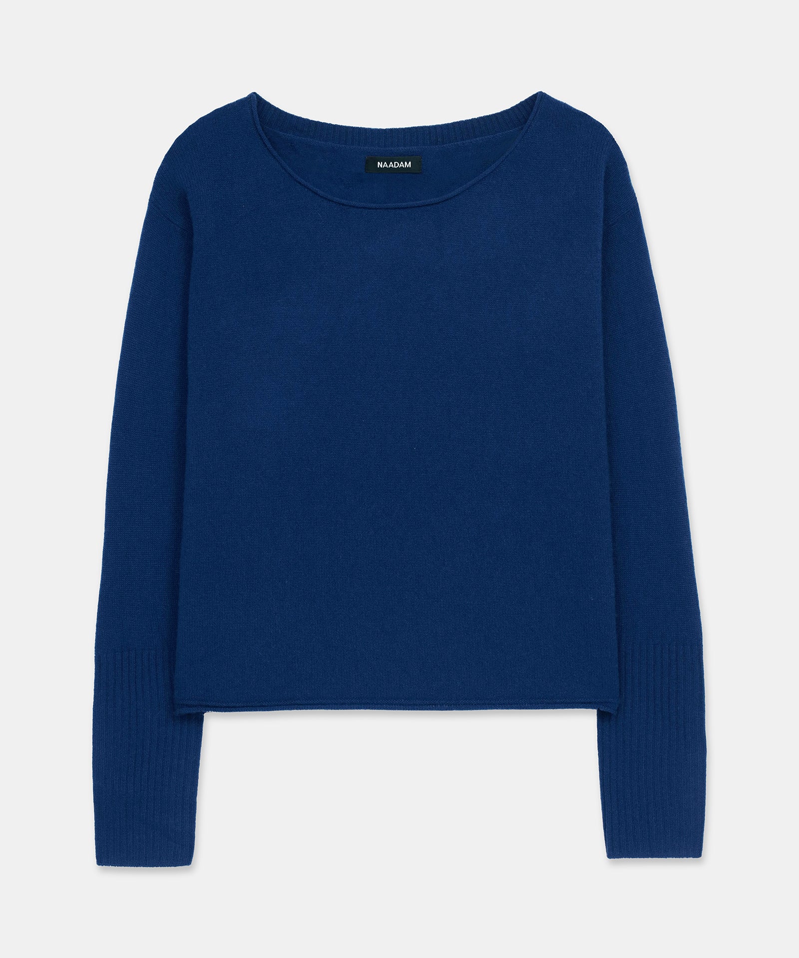 Lightweight Cashmere Boatneck Sweater - Image 49