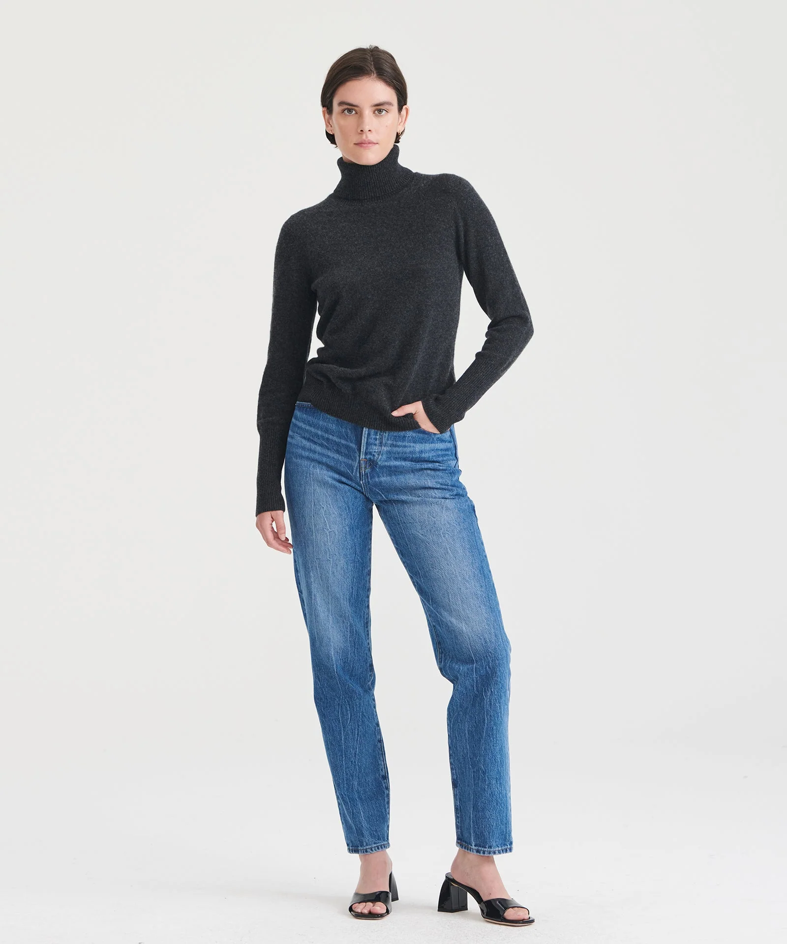 Signature Cashmere Classic Turtleneck - Image 23