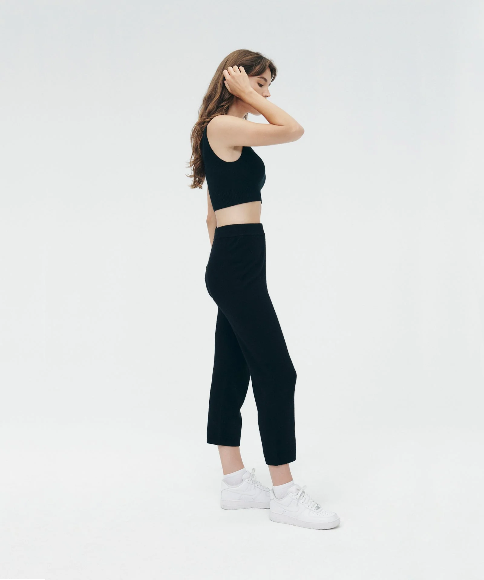 Signature Cashmere Cropped Pant - Image 4