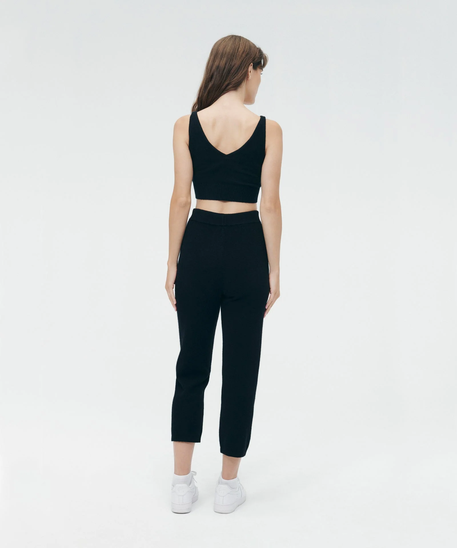 Signature Cashmere Cropped Pant - Image 5