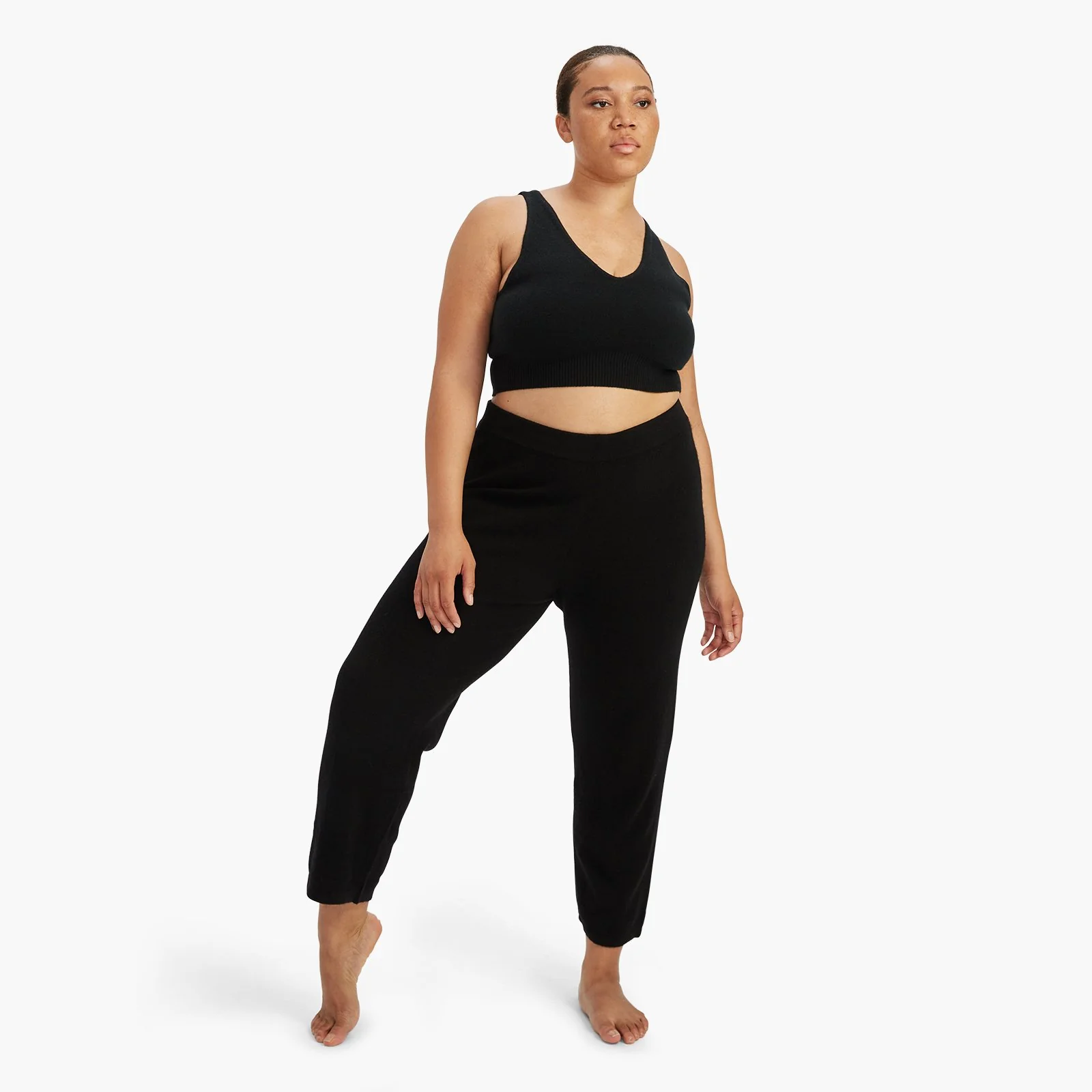 Signature Cashmere Cropped Pant - Image 6