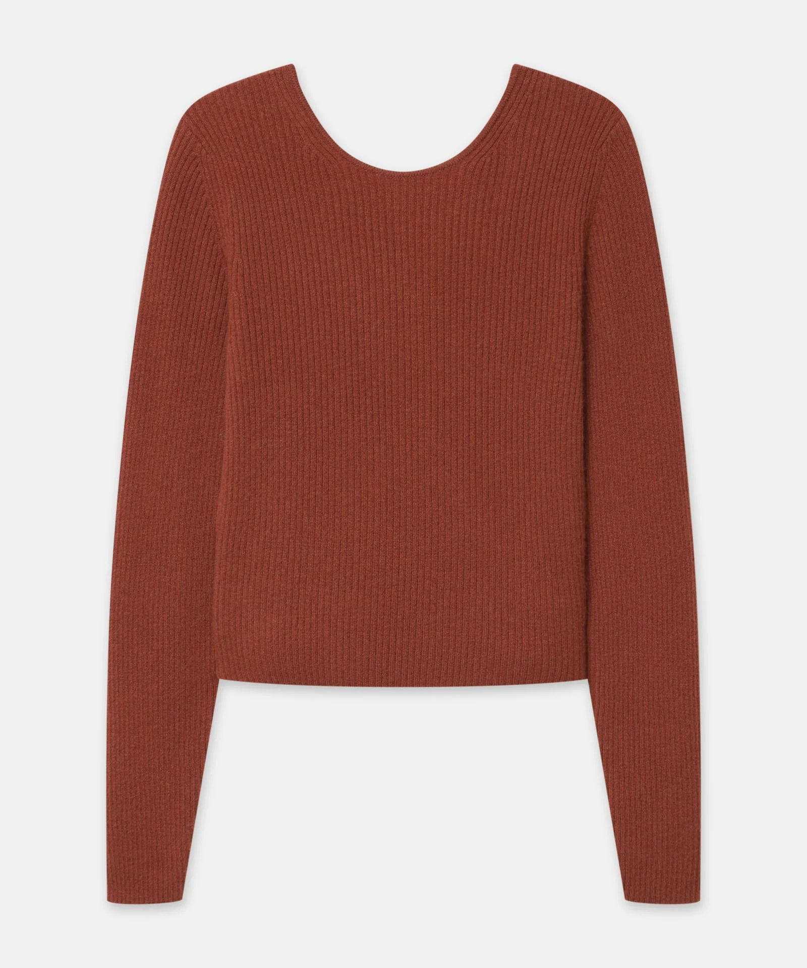 Signature Cashmere Crossover Sweater - Image 12