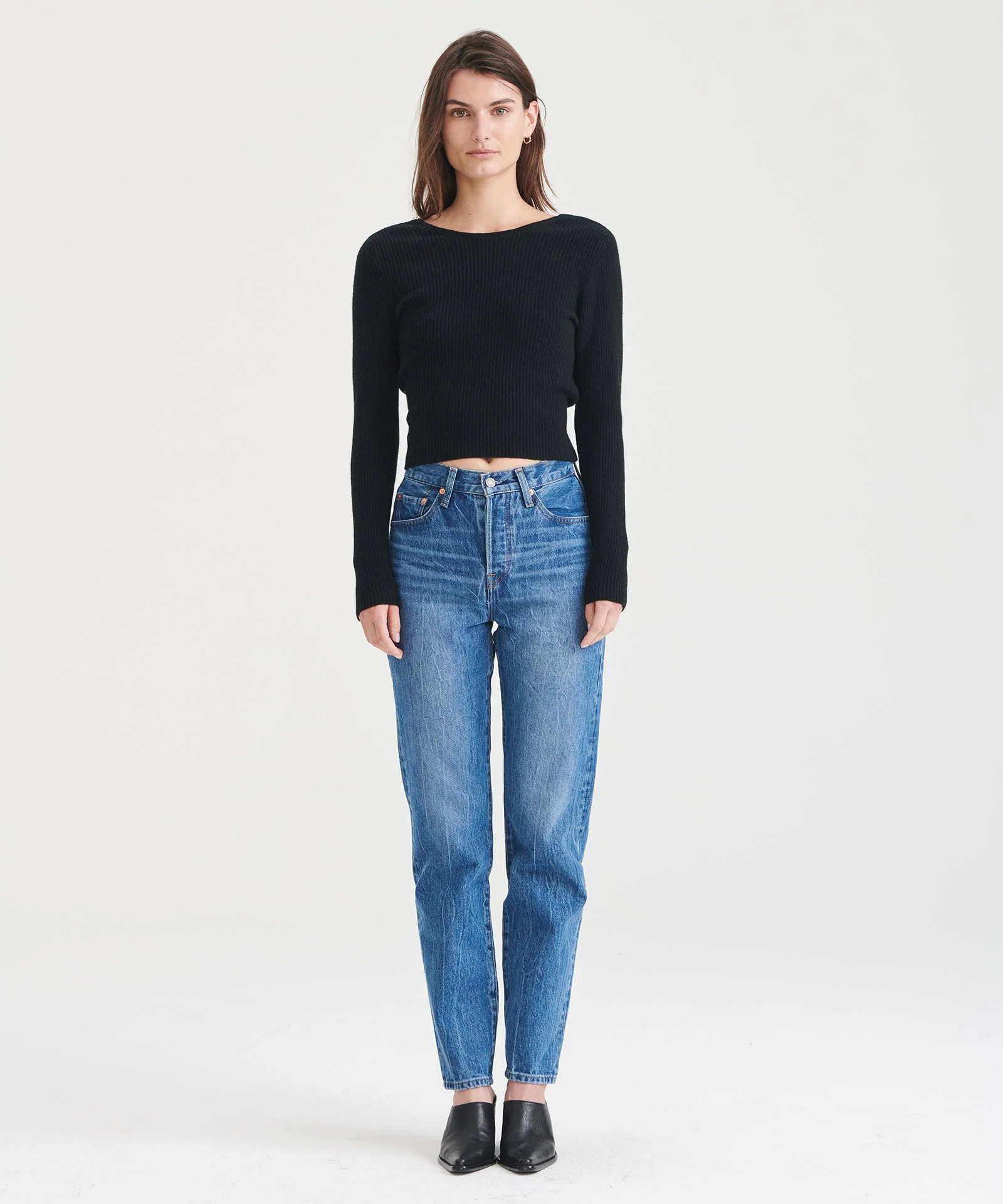 Signature Cashmere Crossover Sweater - Image 14