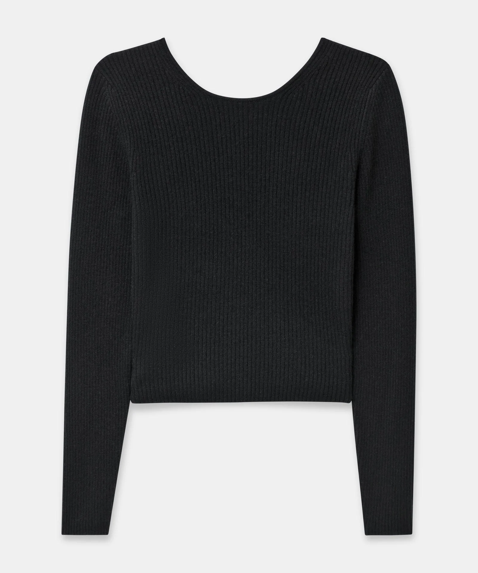 Signature Cashmere Crossover Sweater - Image 20