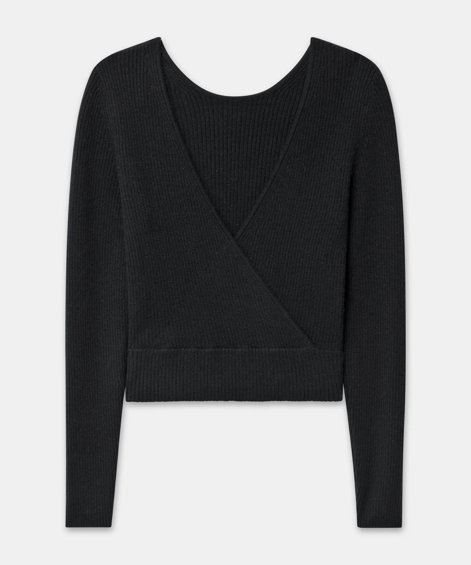 Signature Cashmere Crossover Sweater - Image 21