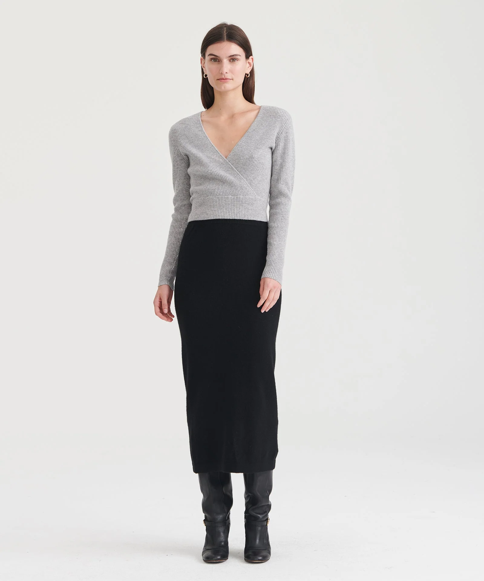 Signature Cashmere Crossover Sweater - Image 22