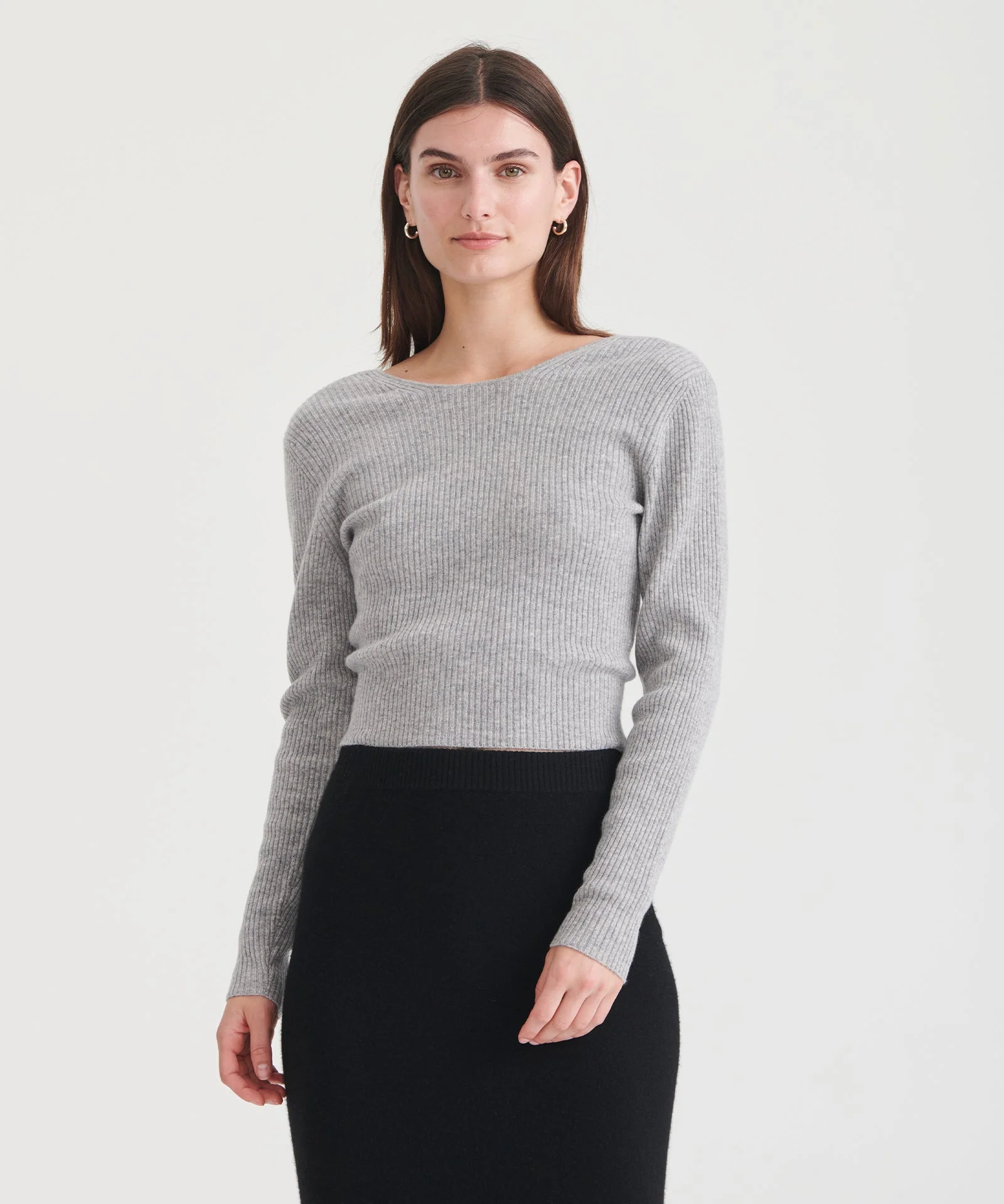 Signature Cashmere Crossover Sweater - Image 26
