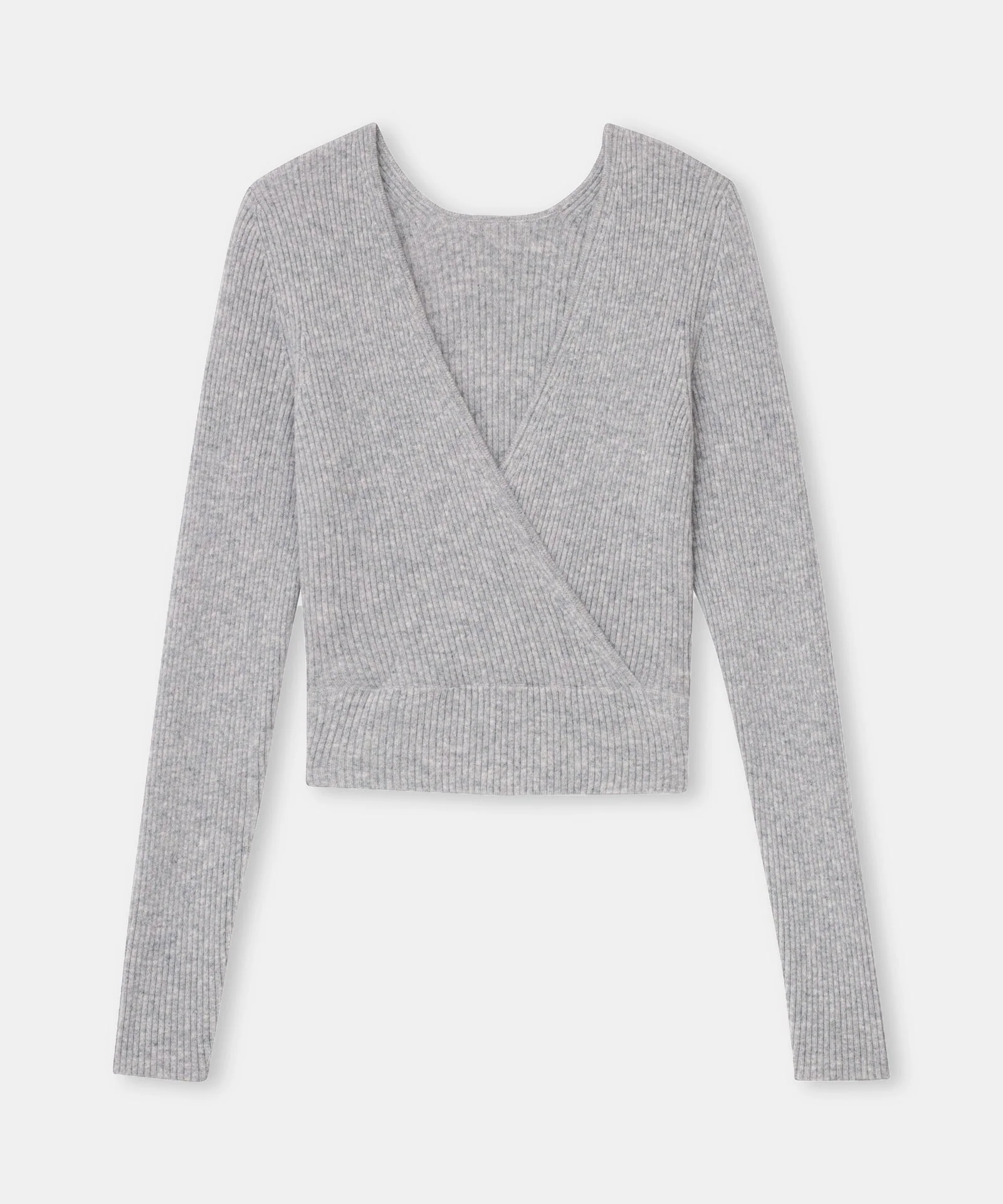 Signature Cashmere Crossover Sweater - Image 29