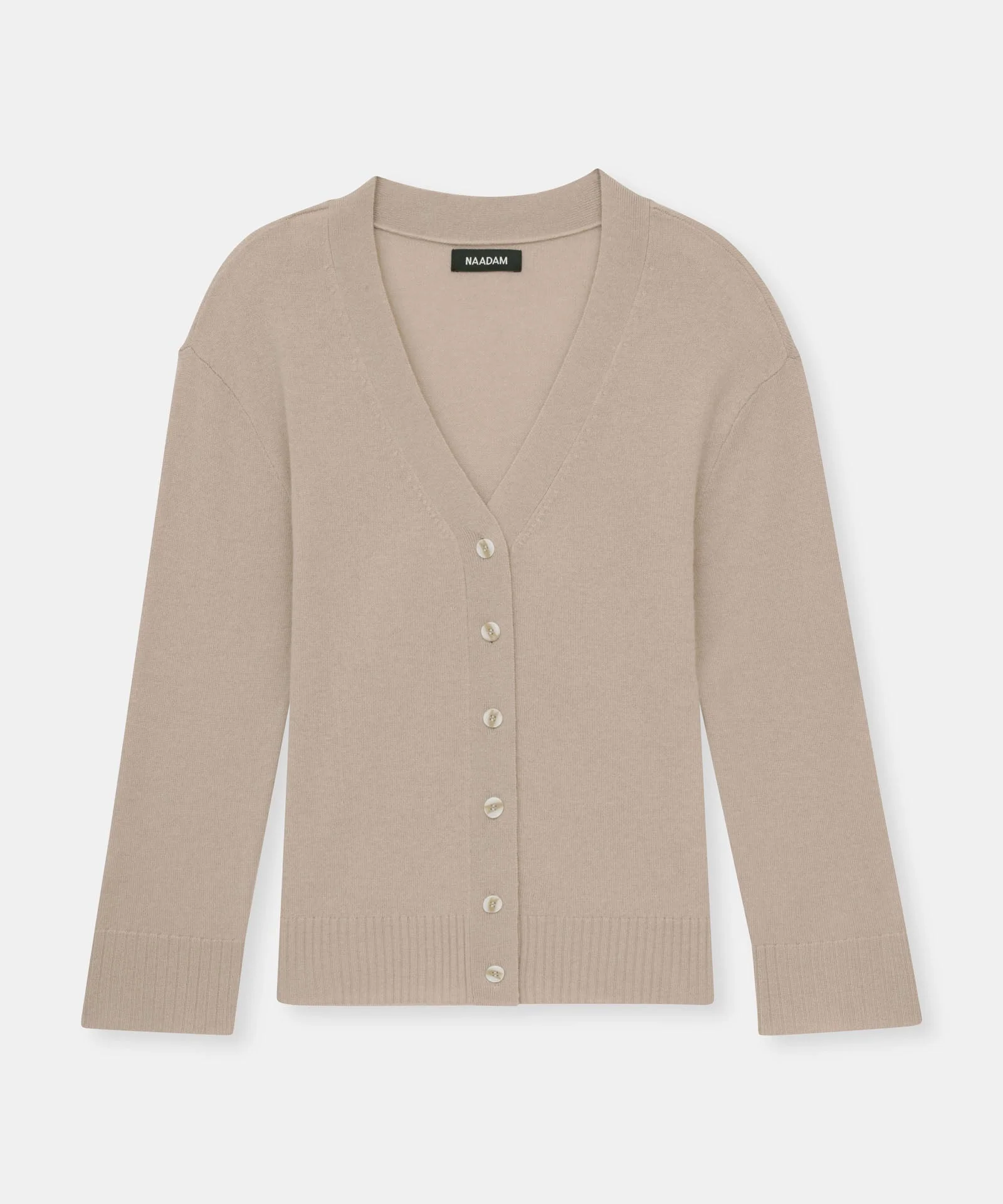 Signature Cashmere Fitted Cardigan - Image 13
