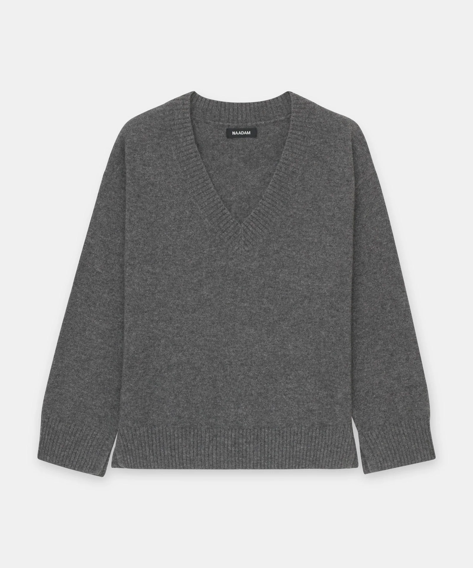 Signature Cashmere Wide Sleeve V-Neck Sweater - Image 37