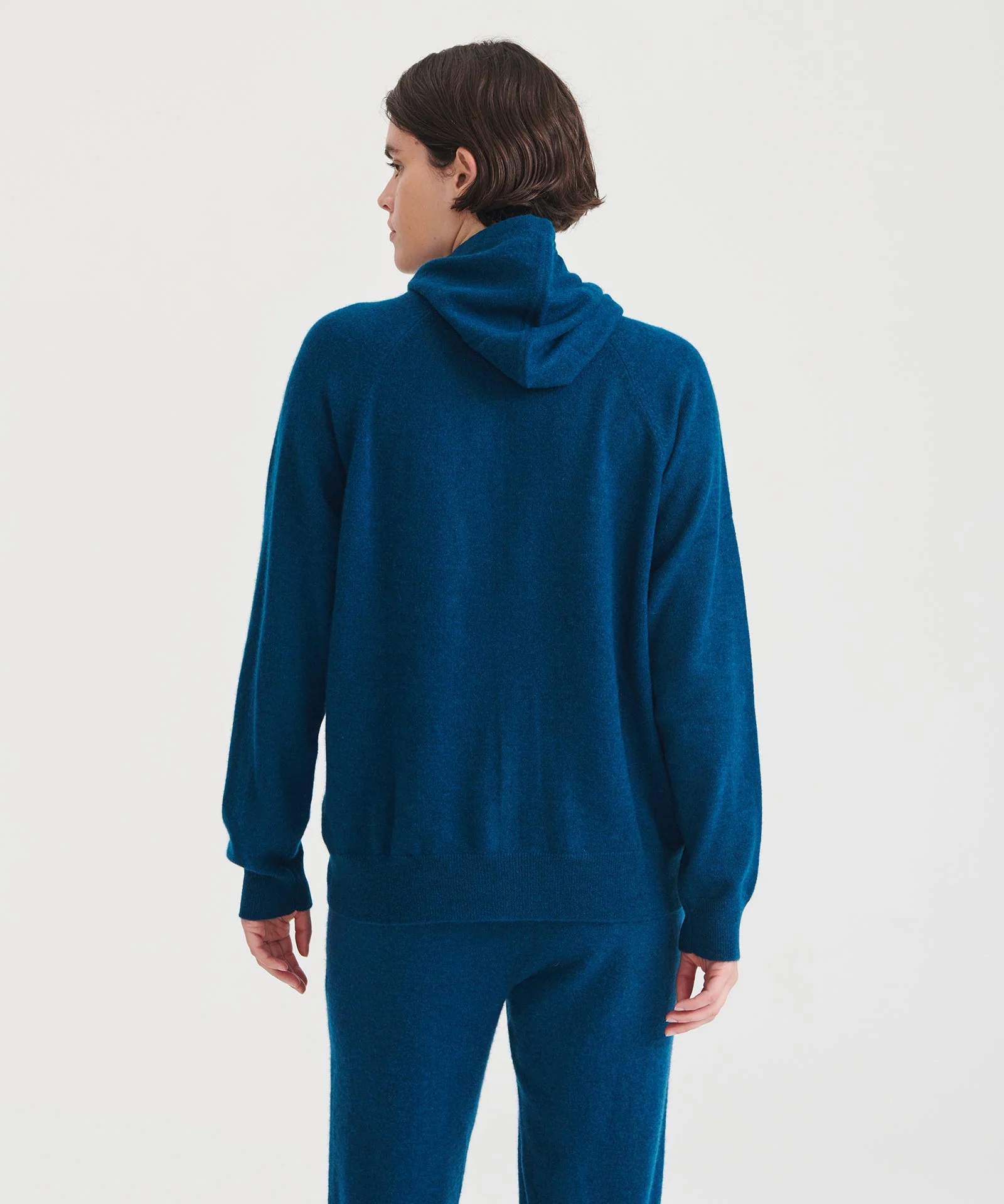 Signature Cashmere Zip Up Hoodie - Image 10