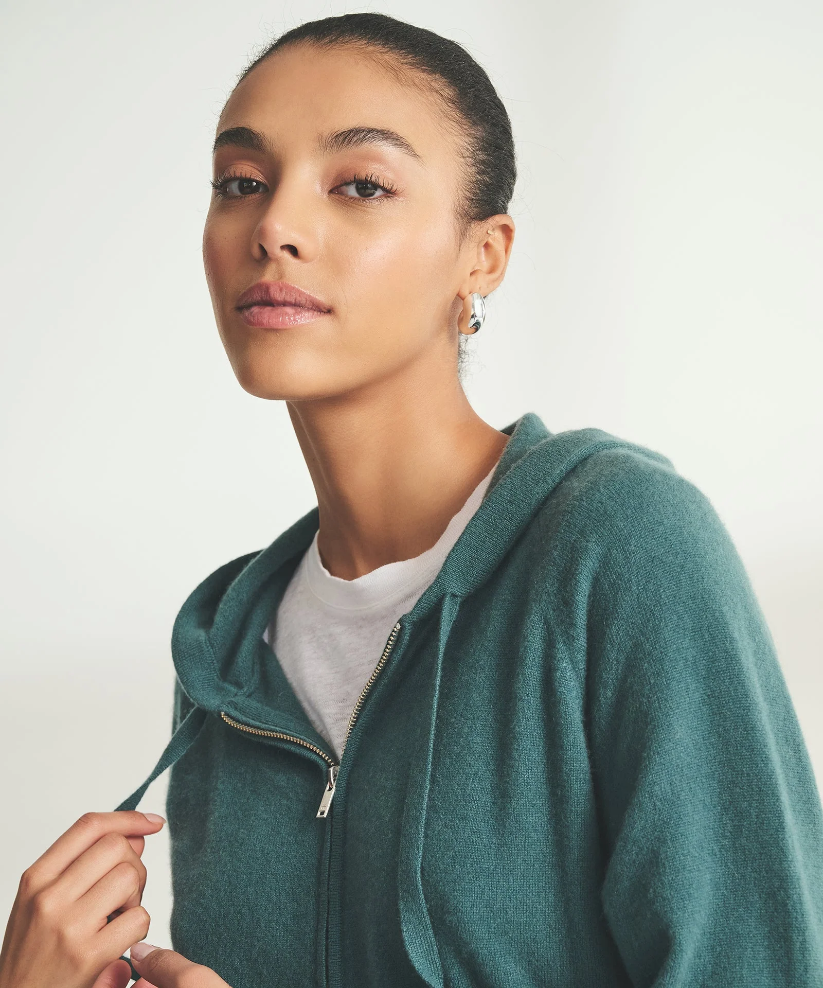 Signature Cashmere Zip Up Hoodie - Image 29