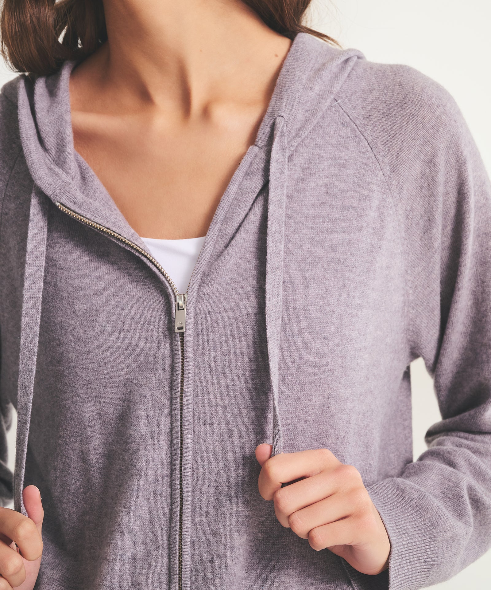 Signature Cashmere Zip Up Hoodie - Image 34