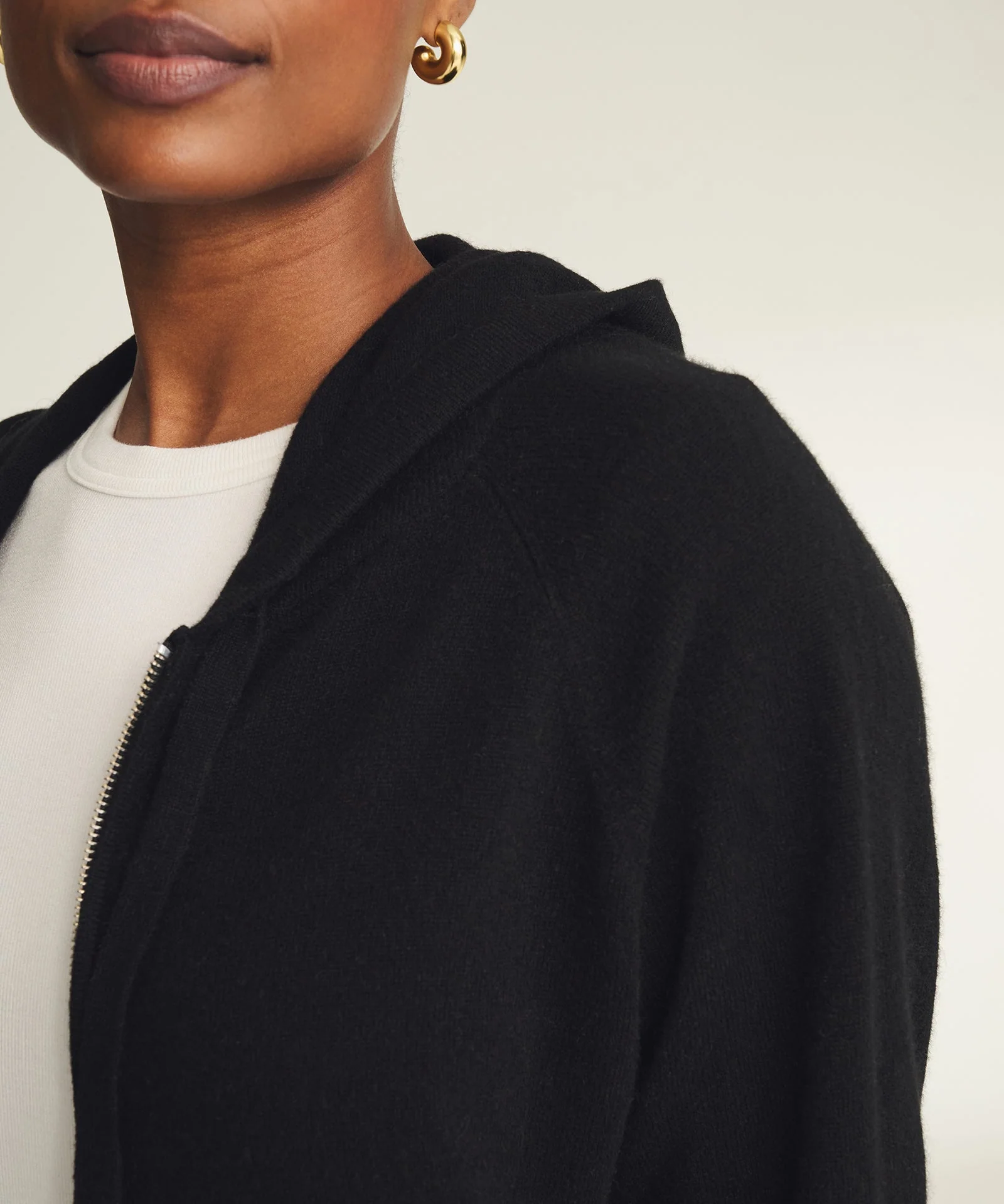 Signature Cashmere Zip Up Hoodie - Image 39