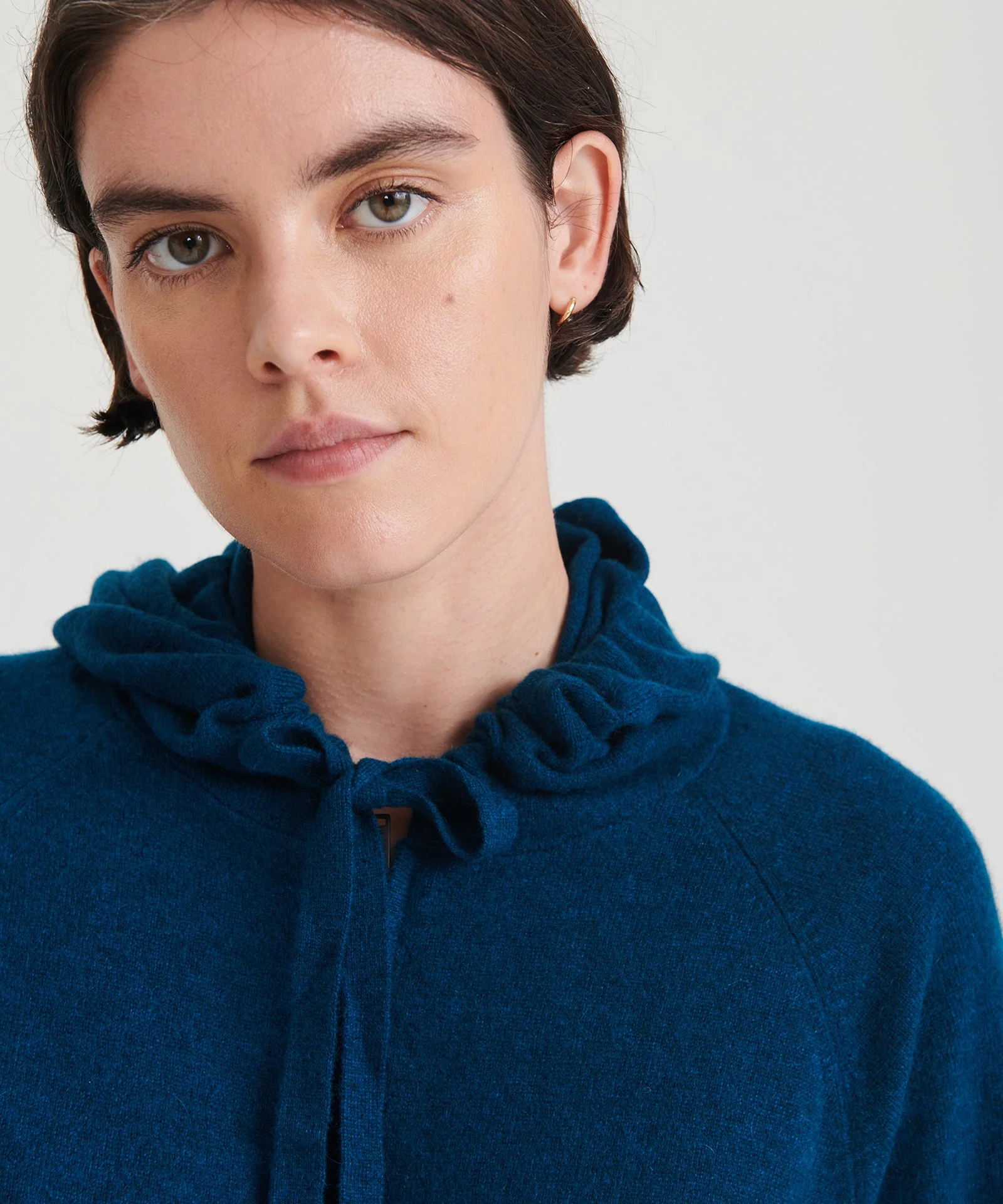 Signature Cashmere Zip Up Hoodie - Image 8
