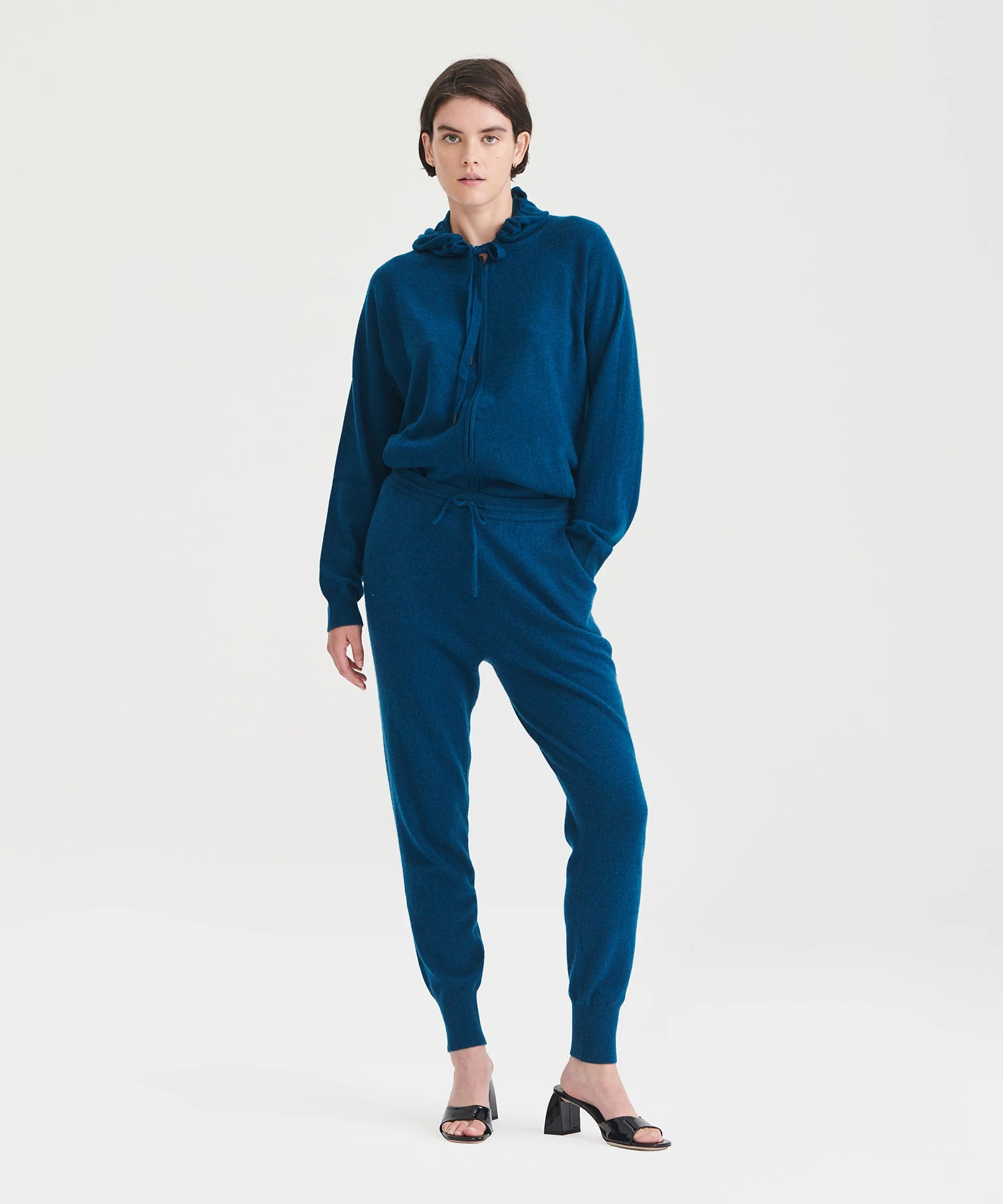 Signature Cashmere Zip Up Hoodie - Image 9