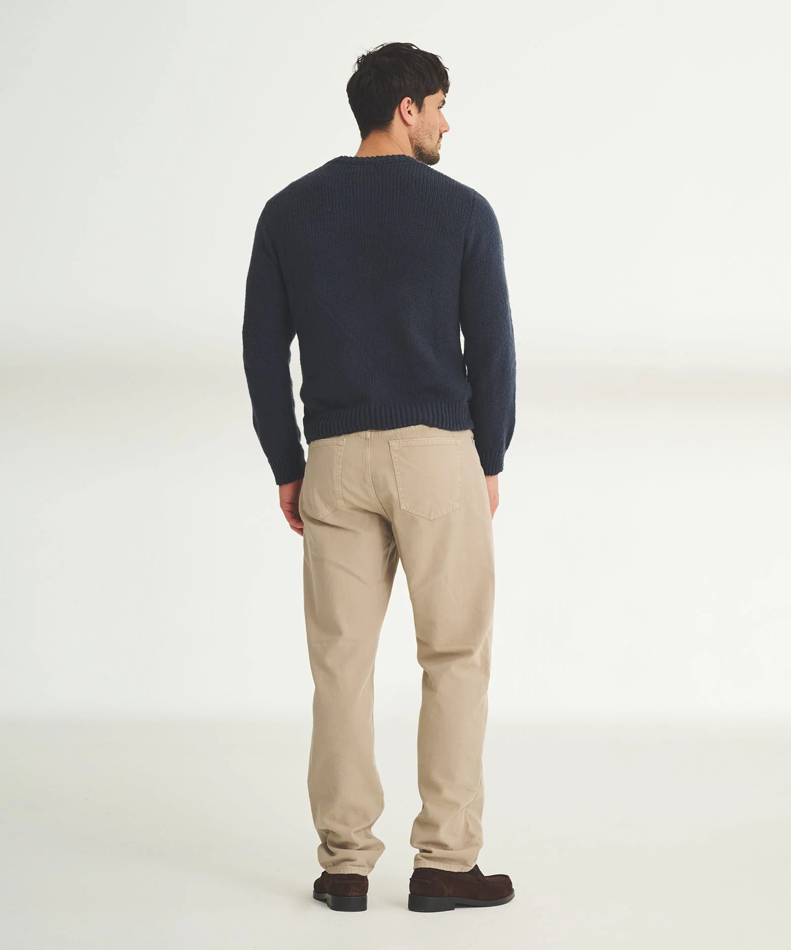 Chunky Cotton Crewneck Sweater - Image 19