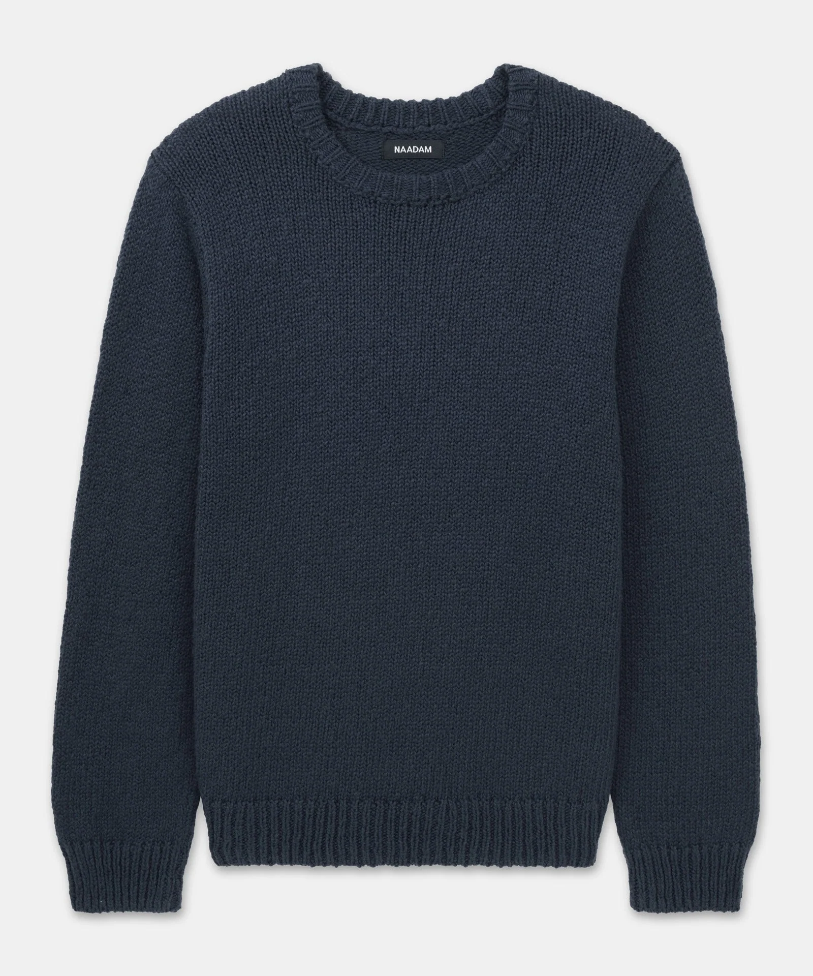Chunky Cotton Crewneck Sweater - Image 20