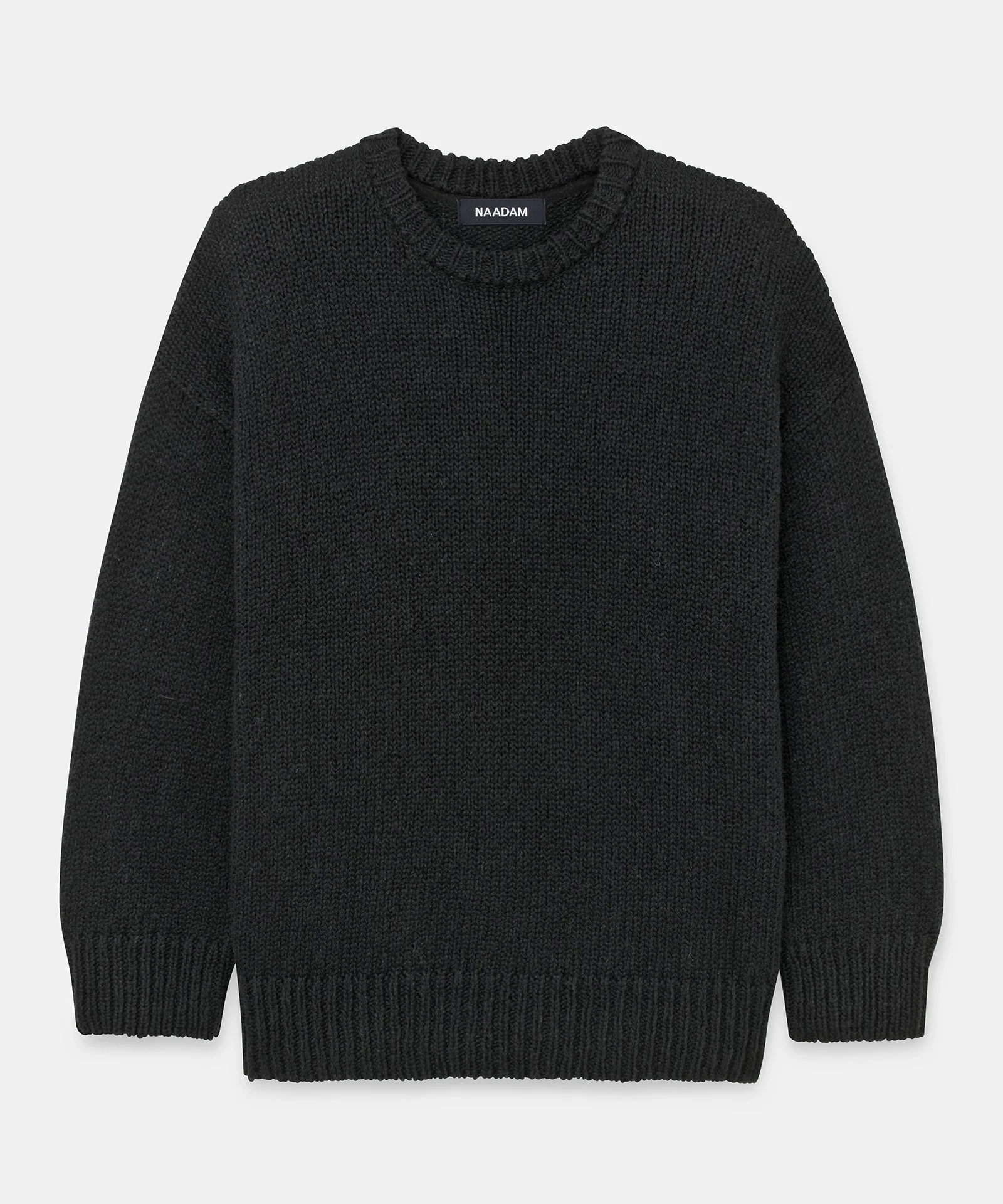Chunky Cotton Crewneck Sweater - Image 9