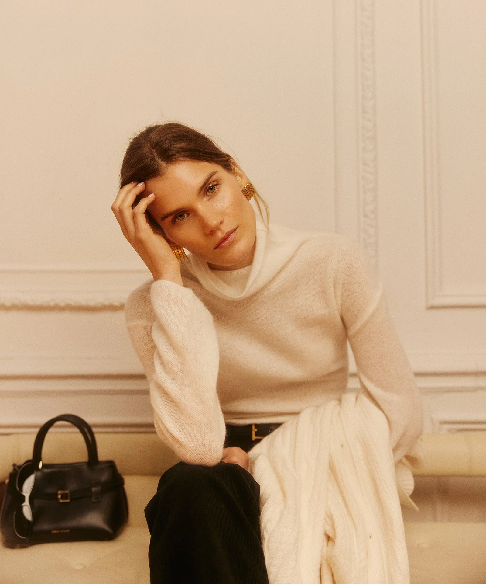 Cloud Cashmere Turtleneck Sweater - Image 3