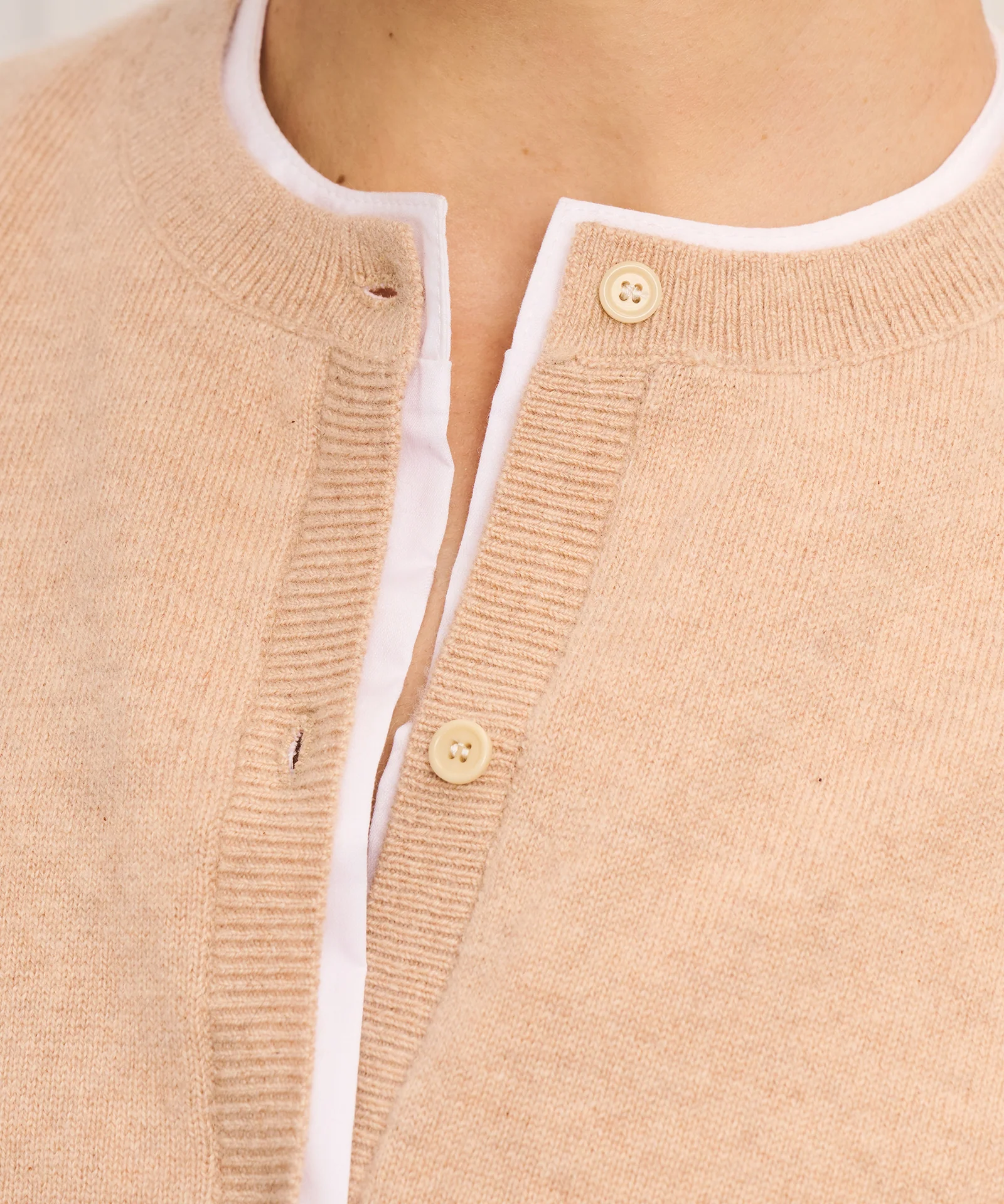 Coastal Cashmere Mixed Media Vest - Image 4