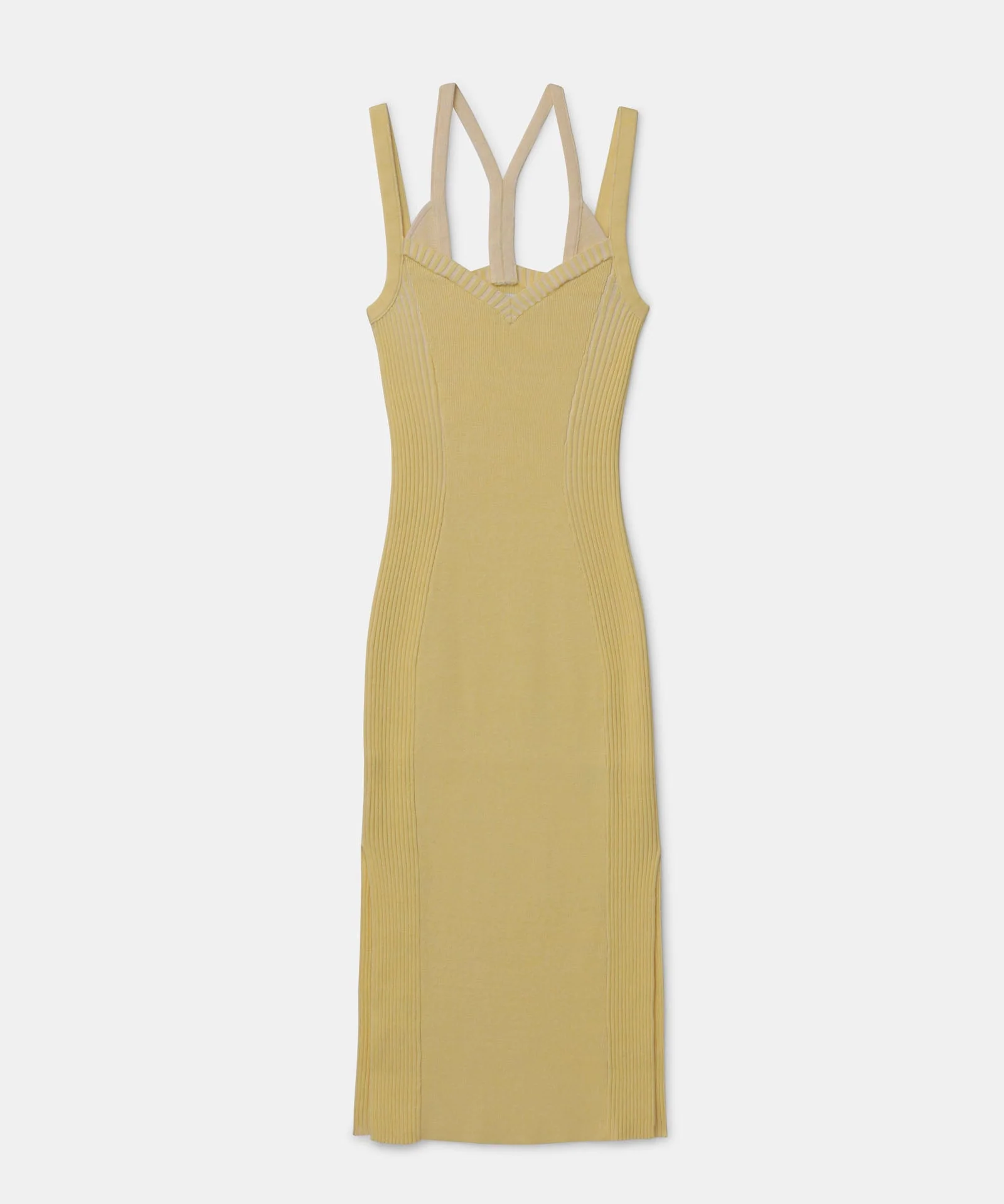 Naia Cashmere Color Plaited Tank Dress - Image 8