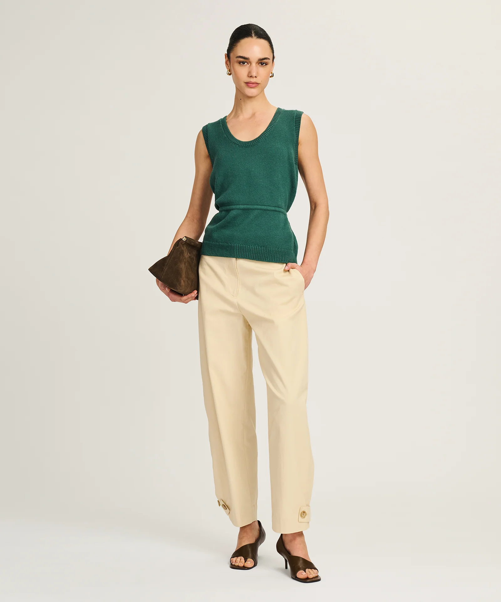 Cotton Belted Tank - Image 2