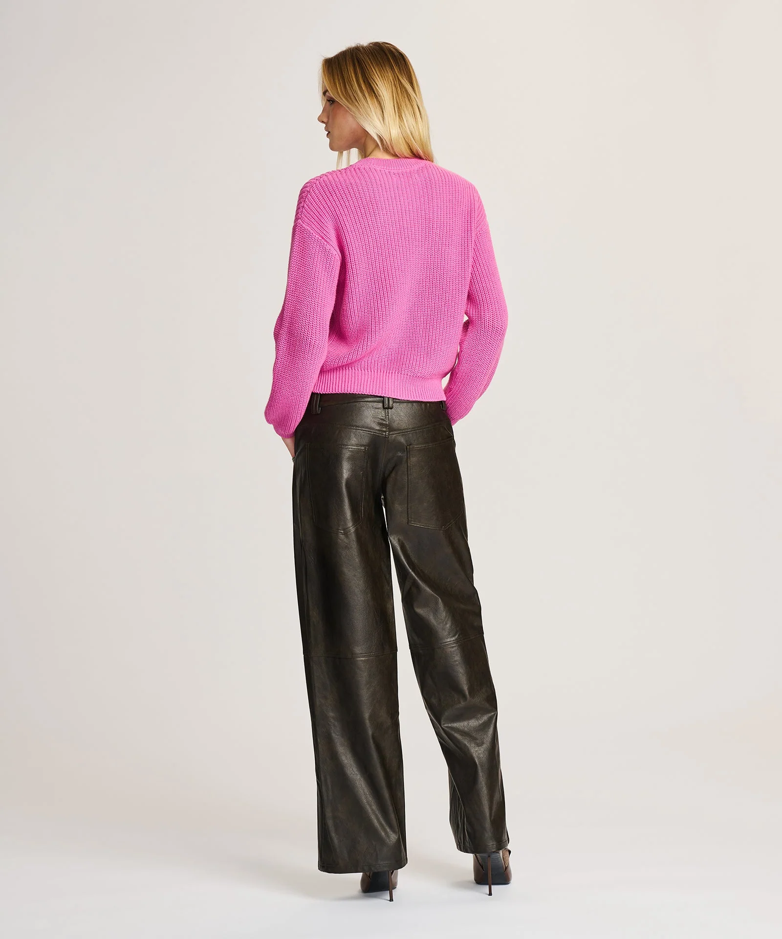 Cotton Fisherman Crewneck Sweater - Image 11