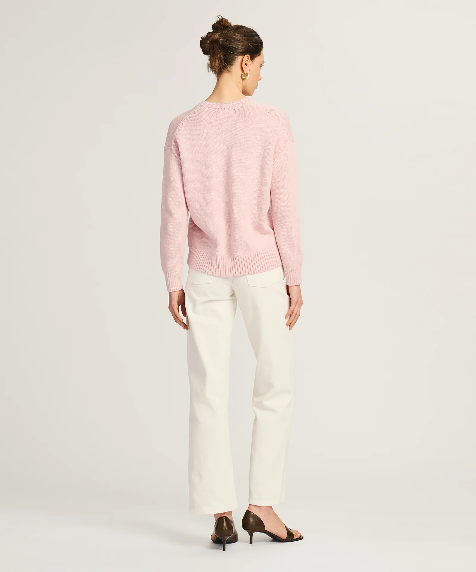 Cotton High Neck Cardigan - Image 16