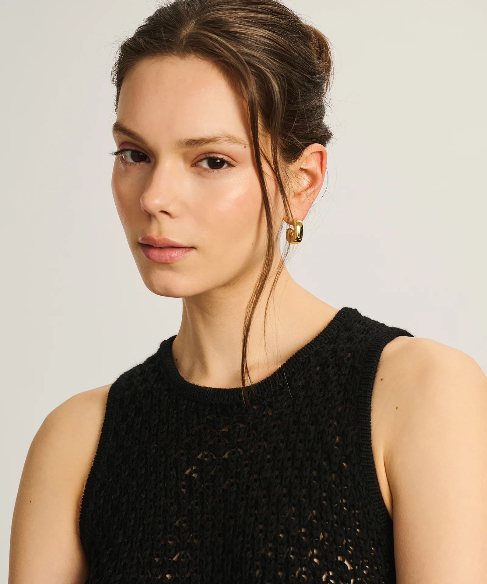 Cotton Open Stitch Tank Dress - Image 8