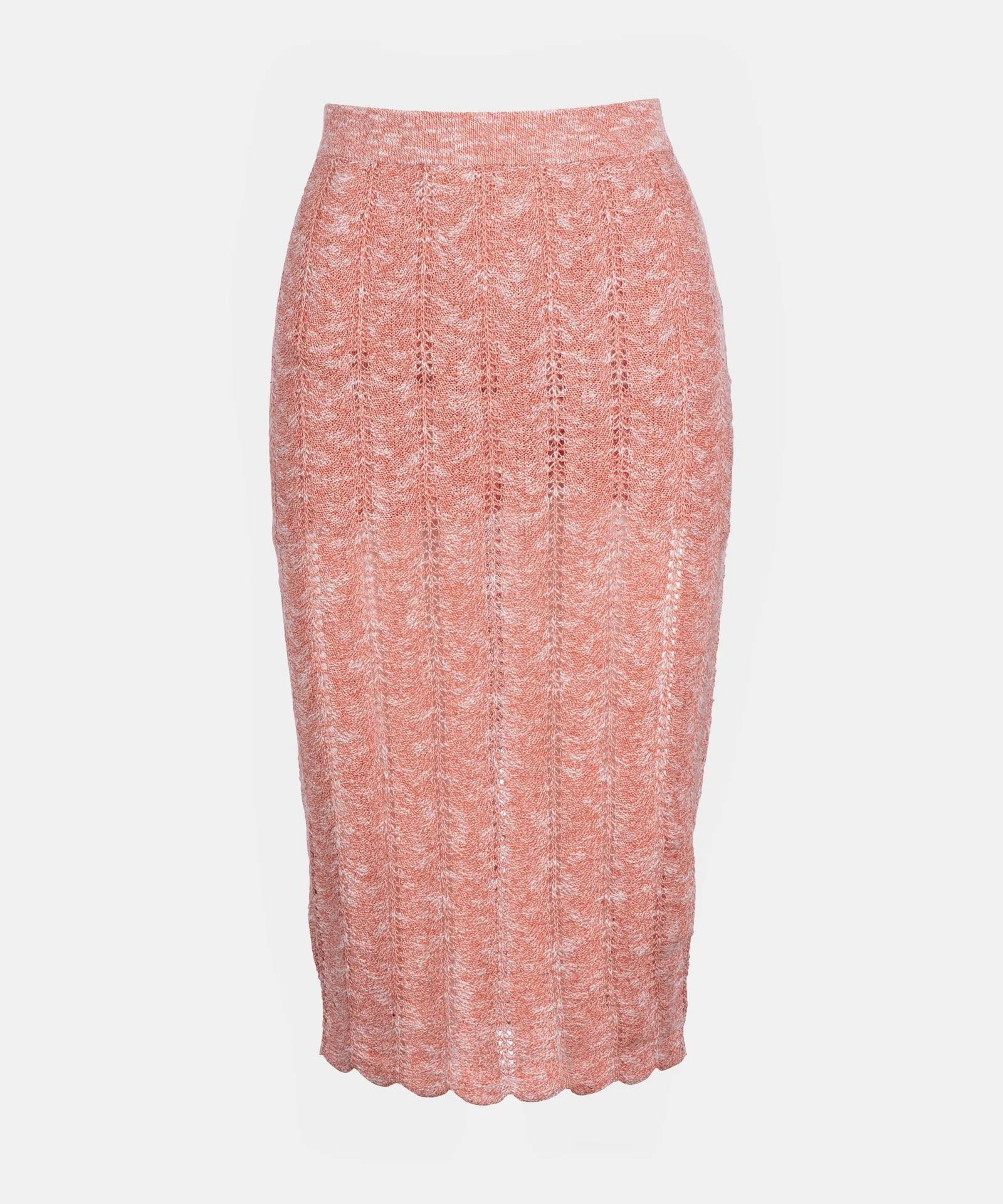 Cotton Silk Pointelle Skirt - Image 5