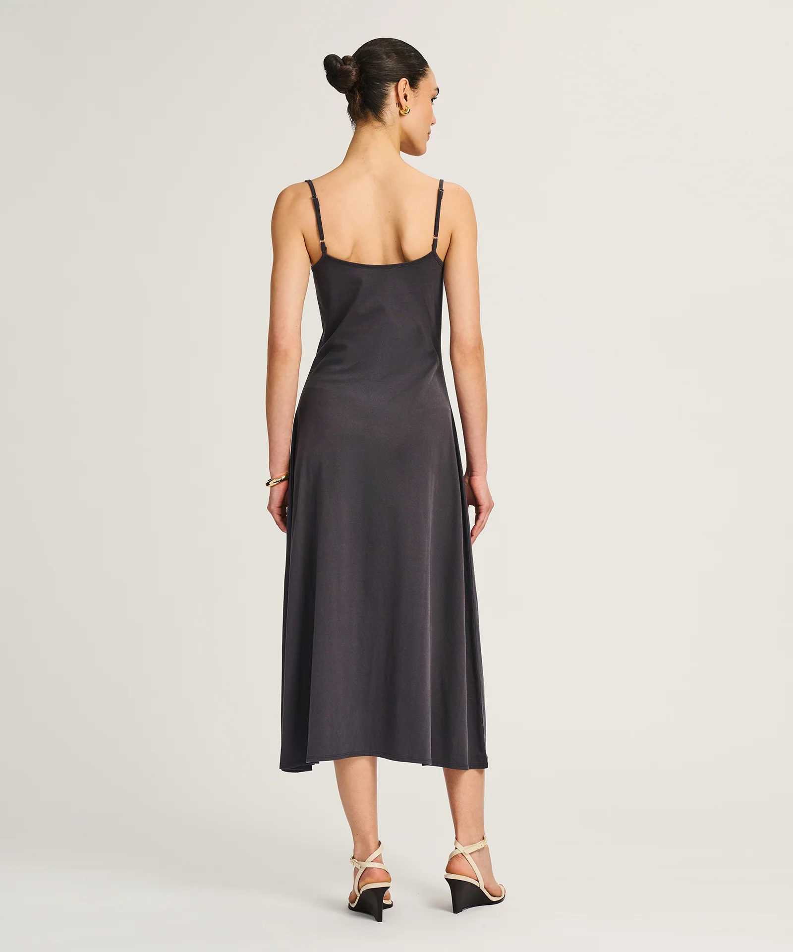 Lightweight Brushed Cotton Slip Dress - Image 10