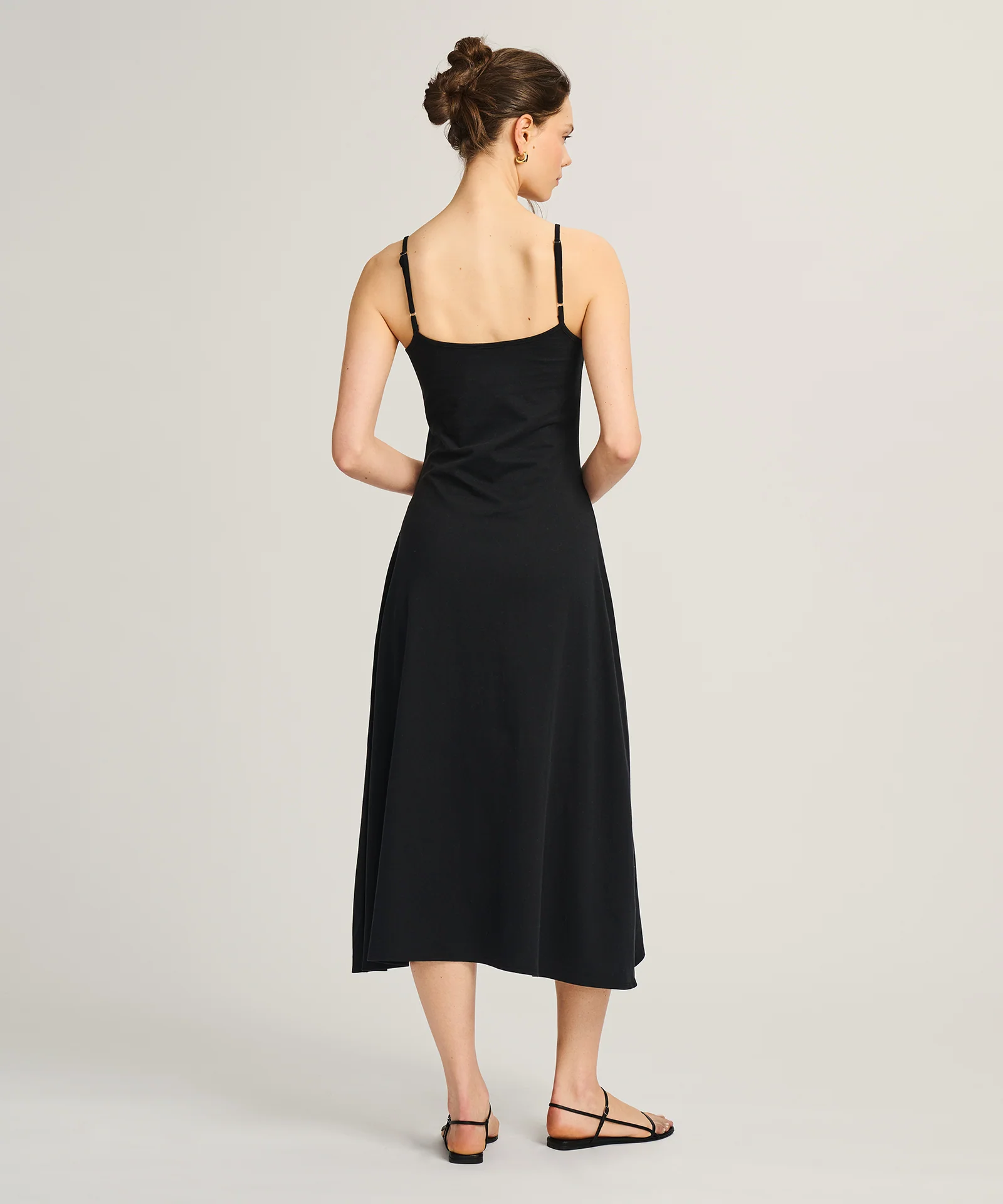 Lightweight Brushed Cotton Slip Dress - Image 6