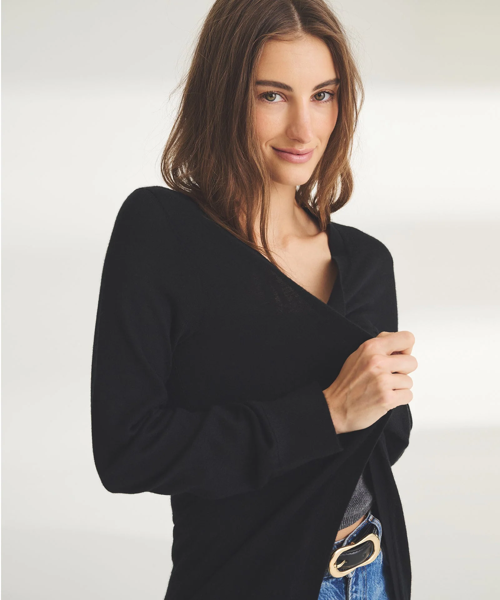 Super Fine Cashmere Duster - Image 3