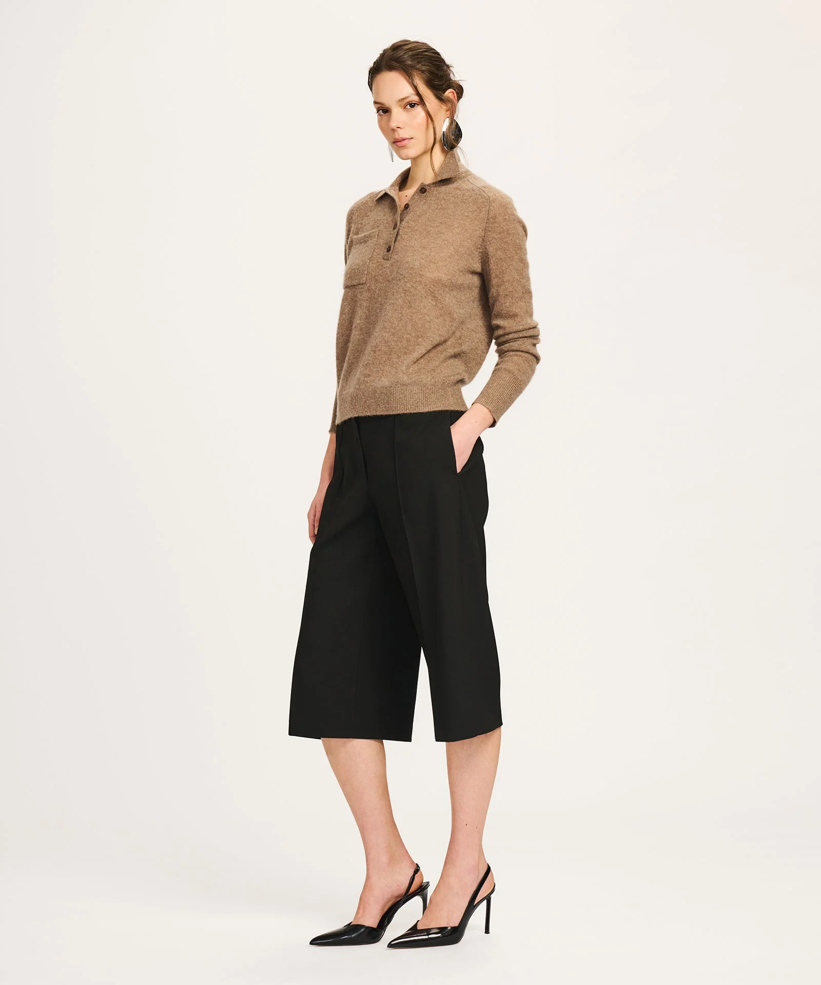 Featherweight Cashmere Relaxed Polo - Image 10