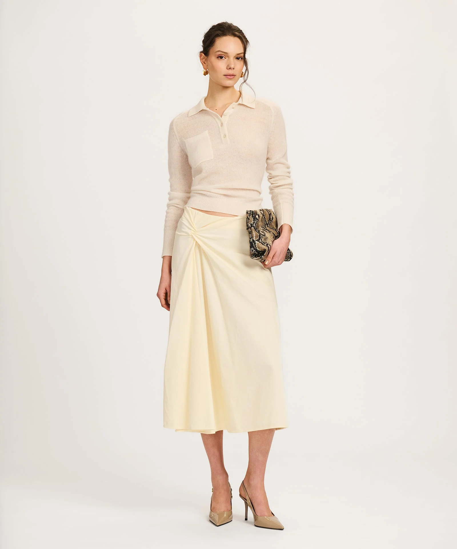 Featherweight Cashmere Relaxed Polo - Image 14