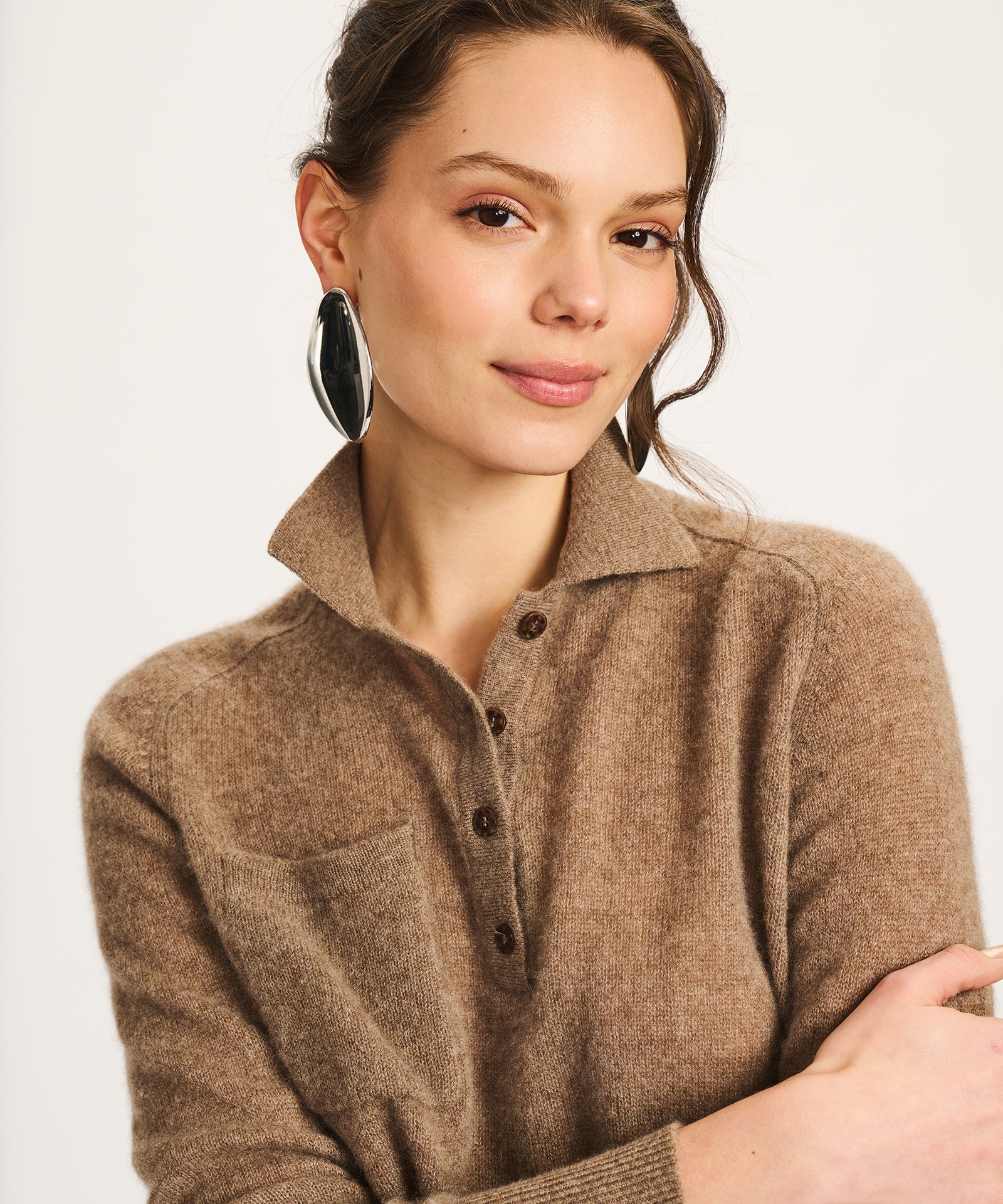 Featherweight Cashmere Relaxed Polo - Image 8