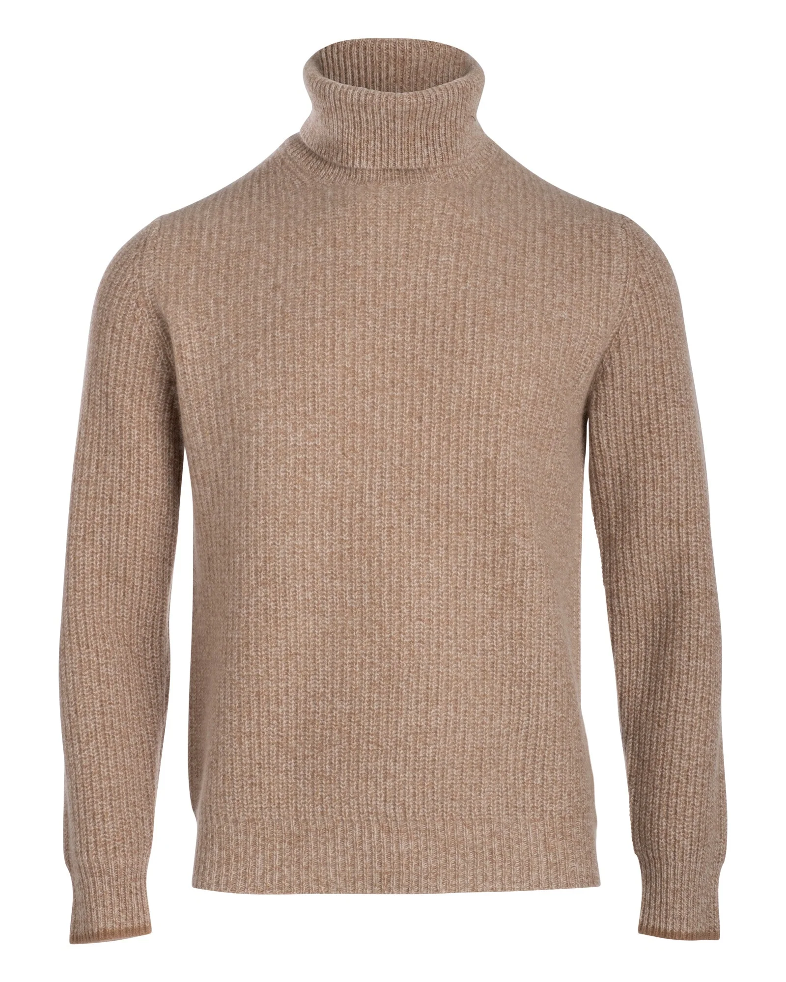 Heirloom Cashmere Marled Turtleneck Sweater - Image 4