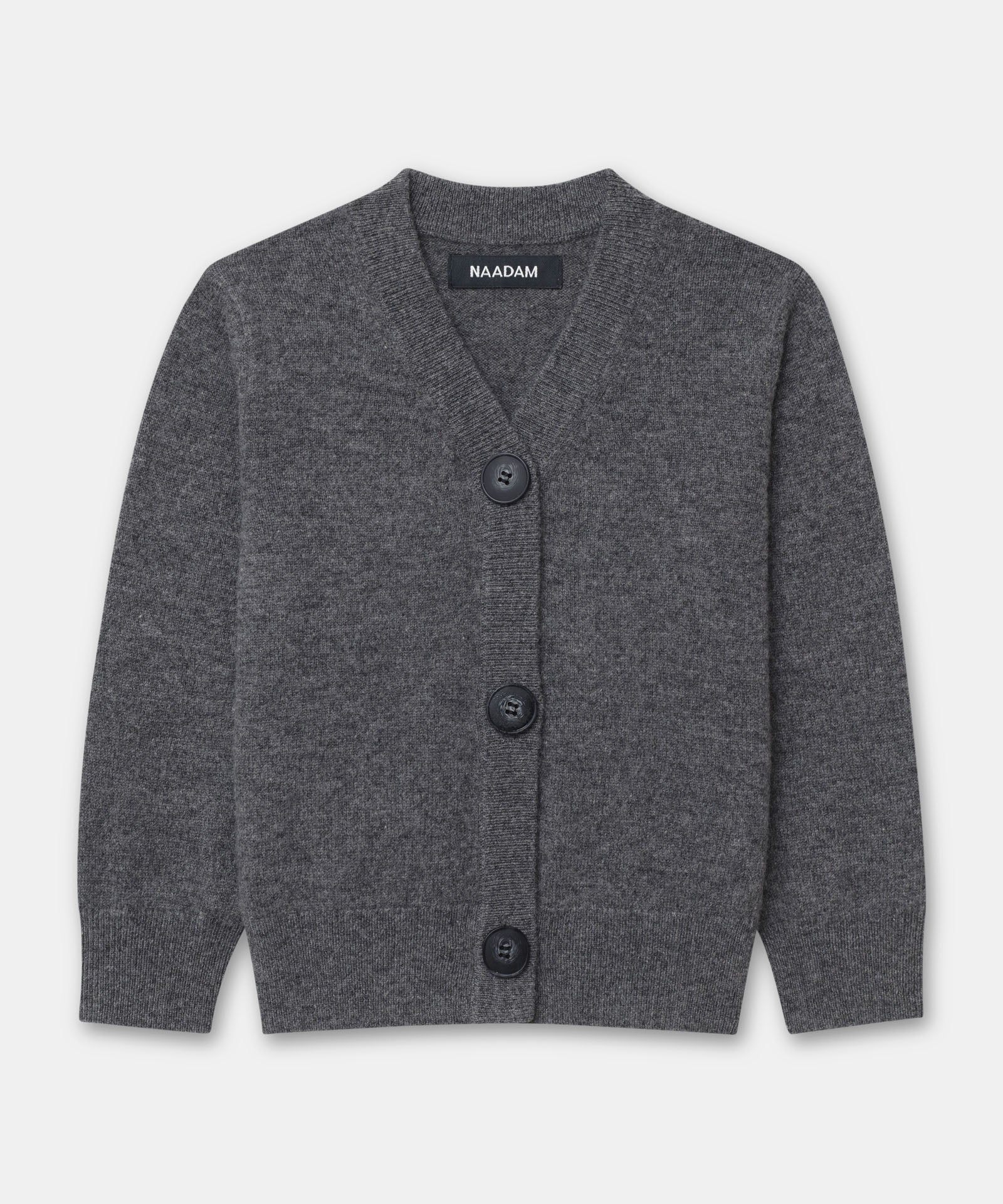 Kid's Cashmere Classic Cardigan - Image 9