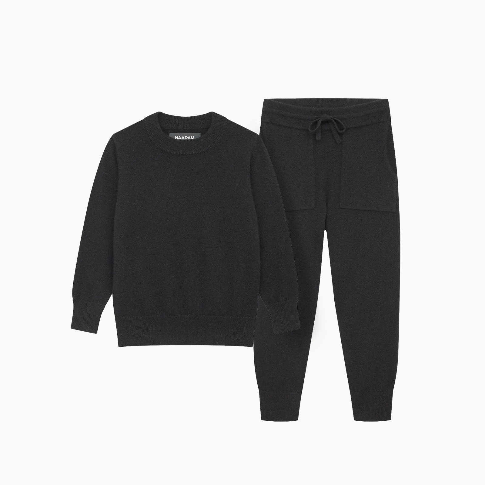 Kid's Signature Cashmere Crewneck Jogger Set - Image 16