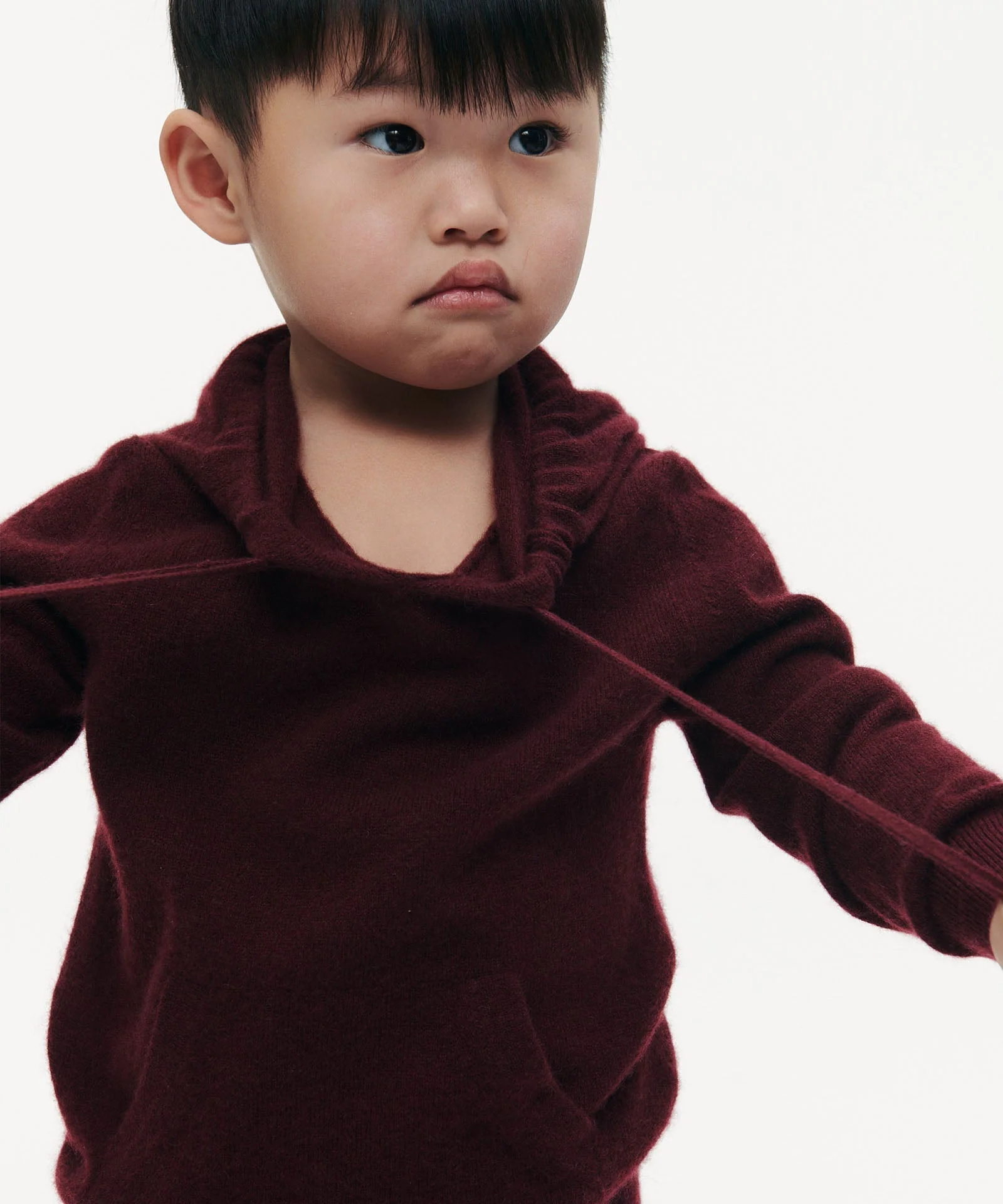 Kid's Signature Cashmere Hoodie Jogger Set - Image 5